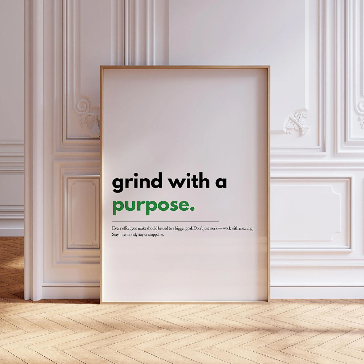 Amaçlı Öğütme: Motivasyonel Ofis Duvar Sanatı ( & )