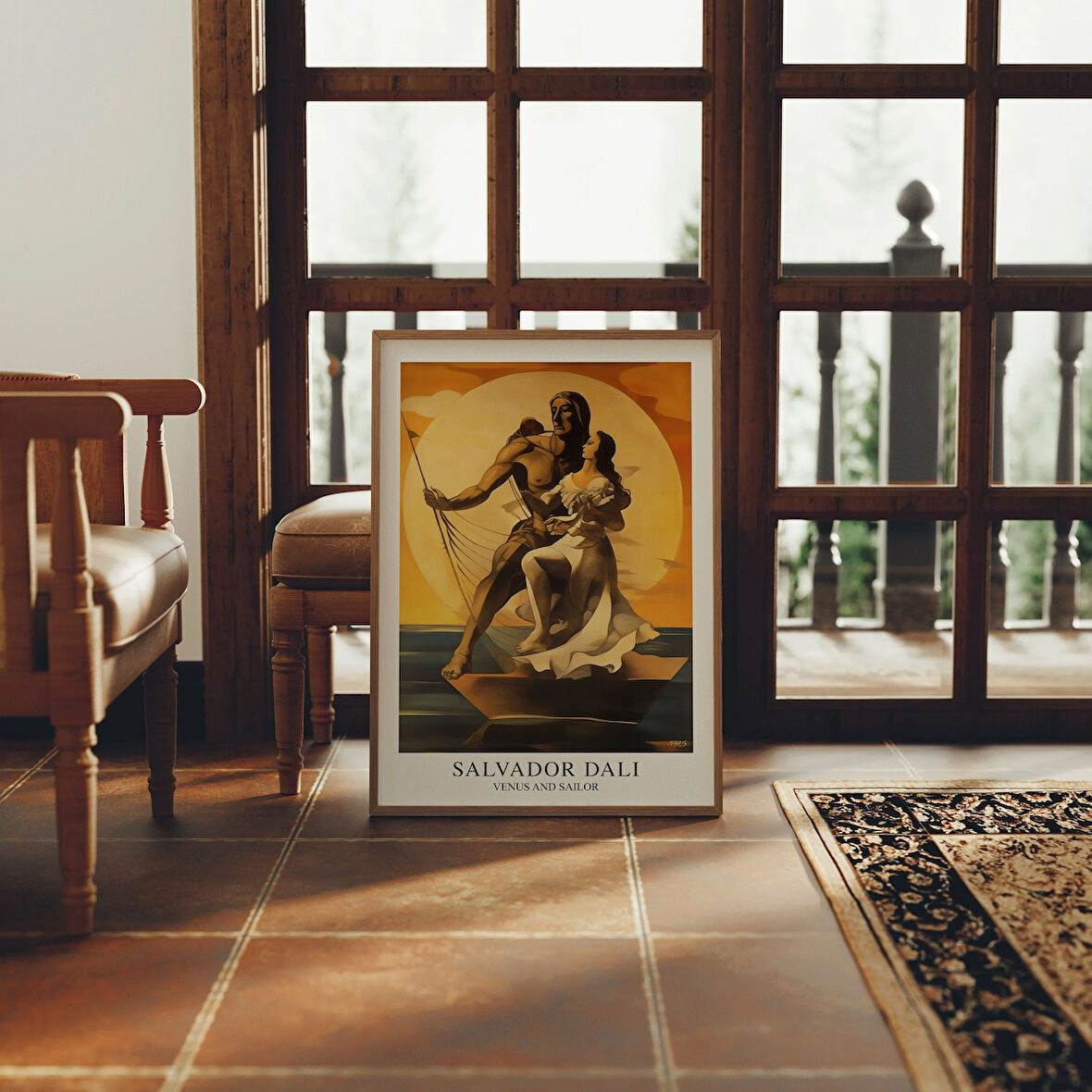 Benzersiz Salvador Dali Sergisi Posteri, Salvador Dali