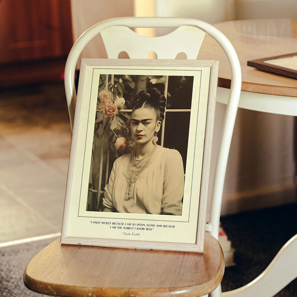 Frida Kahlo İlham Verici Duvar Sanatı, Frida Kahlo Fotoğrafı, Meksika Sanatı, Duvar Sanatı