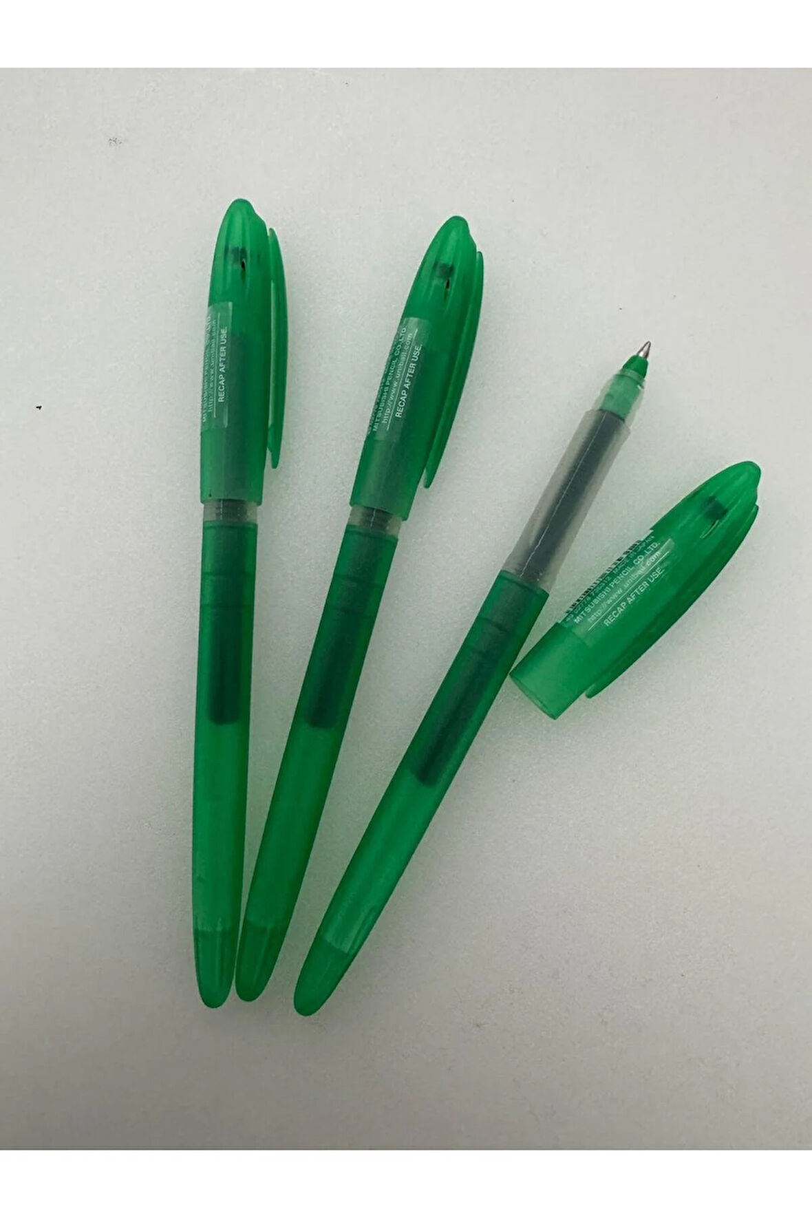 Roller Kalem Signo Gelstick Jel Bilye Uç 0.7 MM Yeşil (3 Adet)