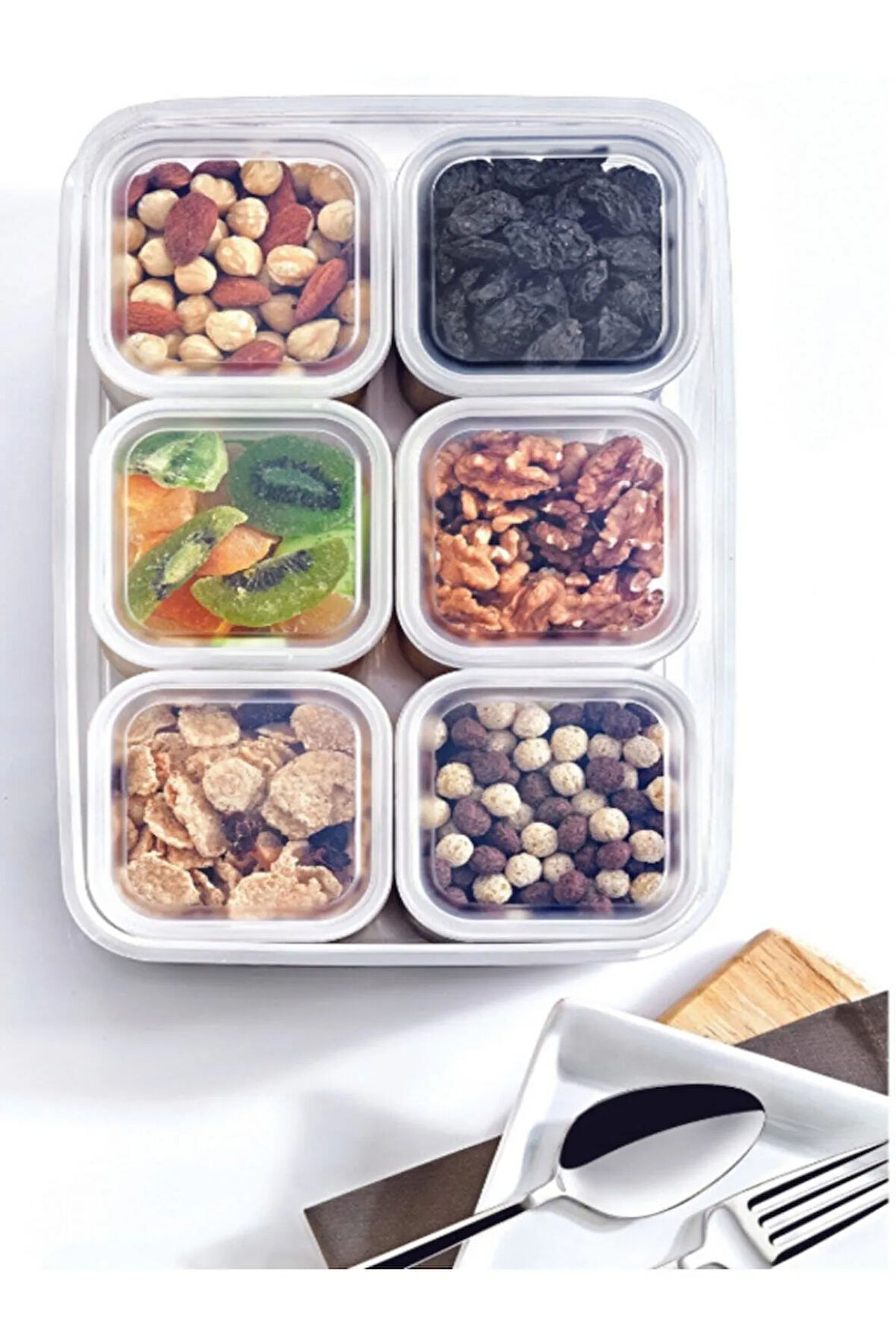Nnstartshopping  Saklama Kabı Line 6+1 Set Royaleks-K147