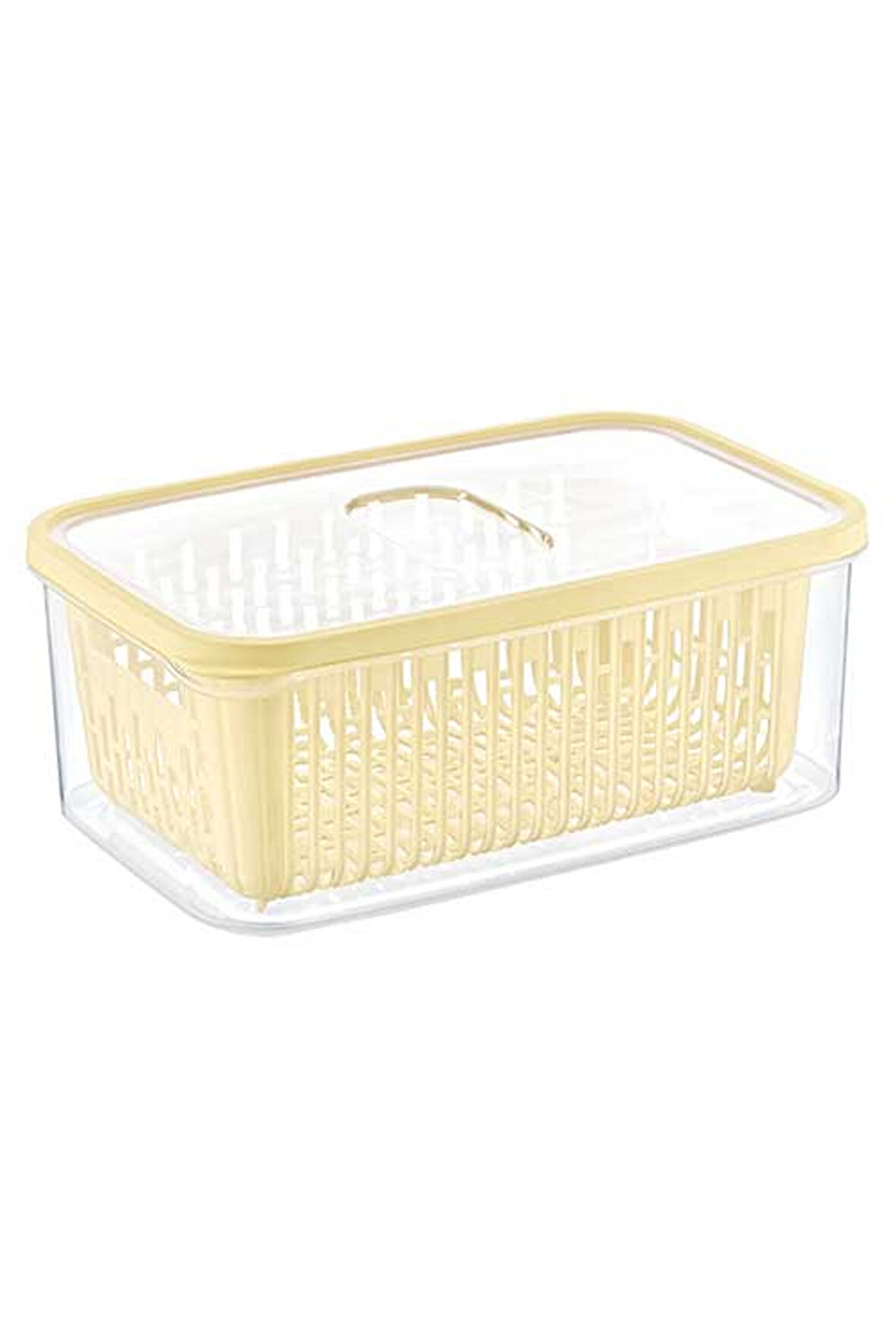 Nnstartshopping  Süzgeçli Fresh Saklama Kabı (3.5 Lt) Royaleks-Ak 509