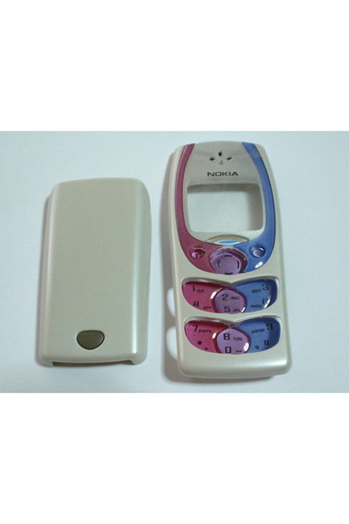 Nokia 2300 Kapak Ve Tuş Takımı,krem Renk