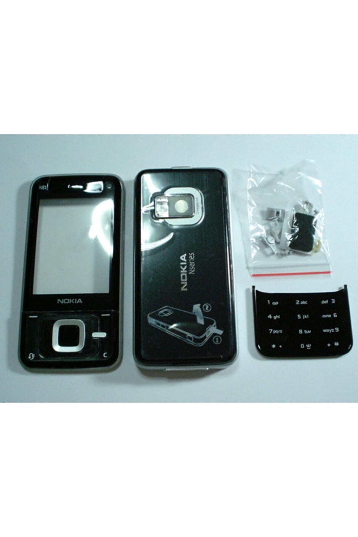 Nokia N81 Kasa Kapak Ve Tuş Takımı