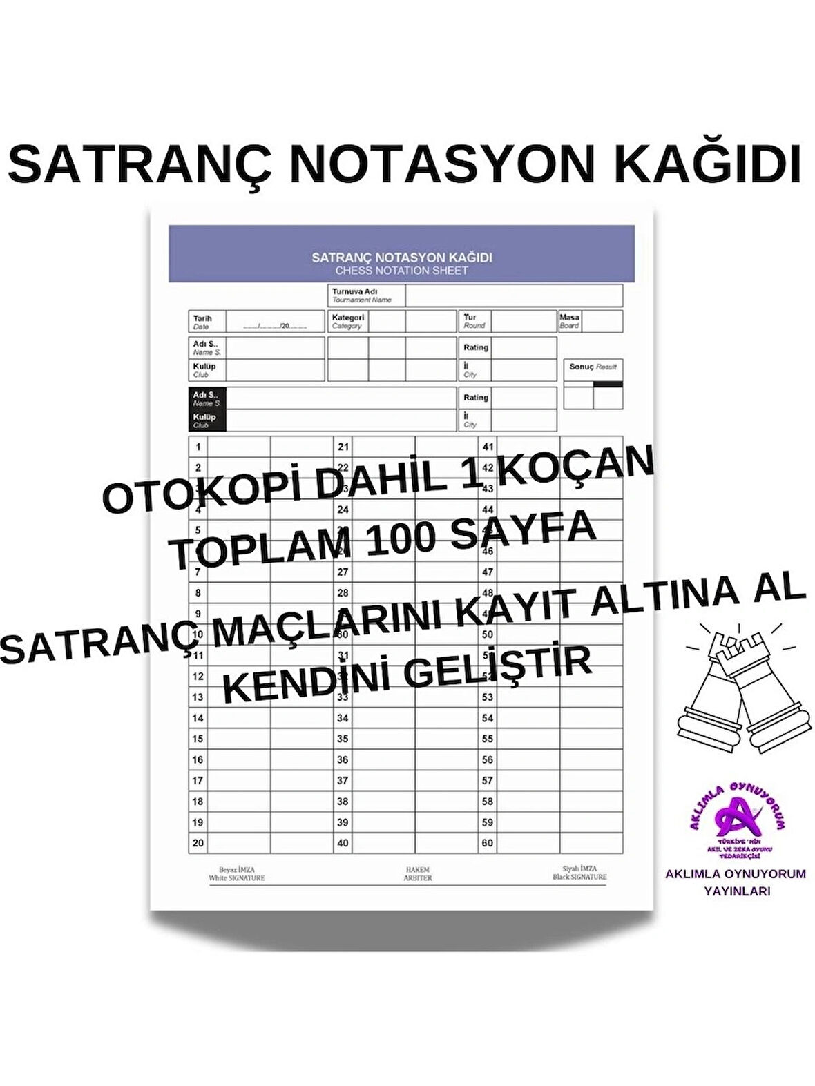 Satranç Notasyon Koçanı