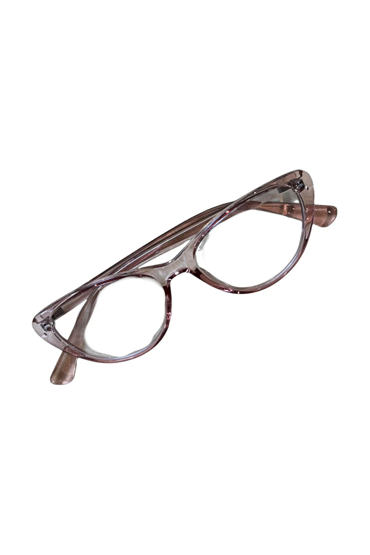 Nova Cat eye küçük çekik metal menteşeli sağlam mavi Işık korumalı gözlük