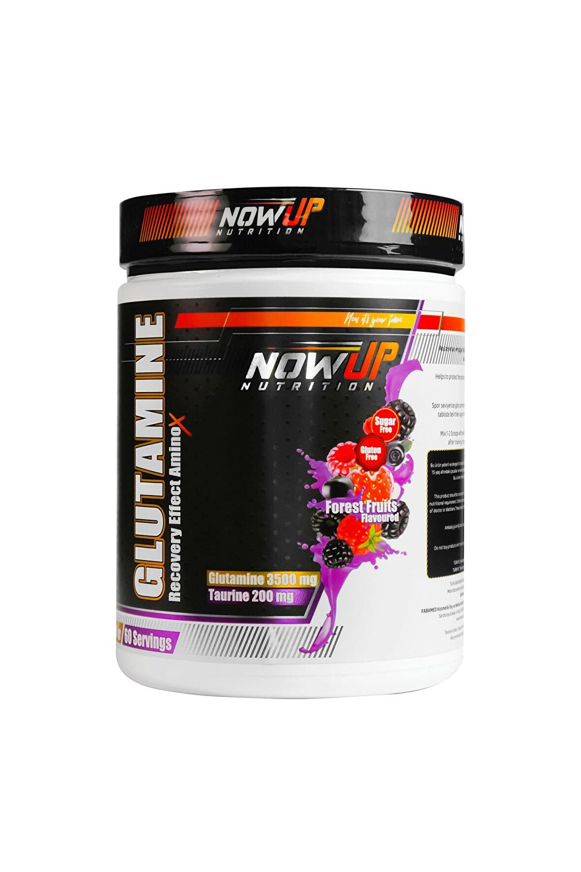 Nowup Glutamine 360 Gr Orman Meyveleri