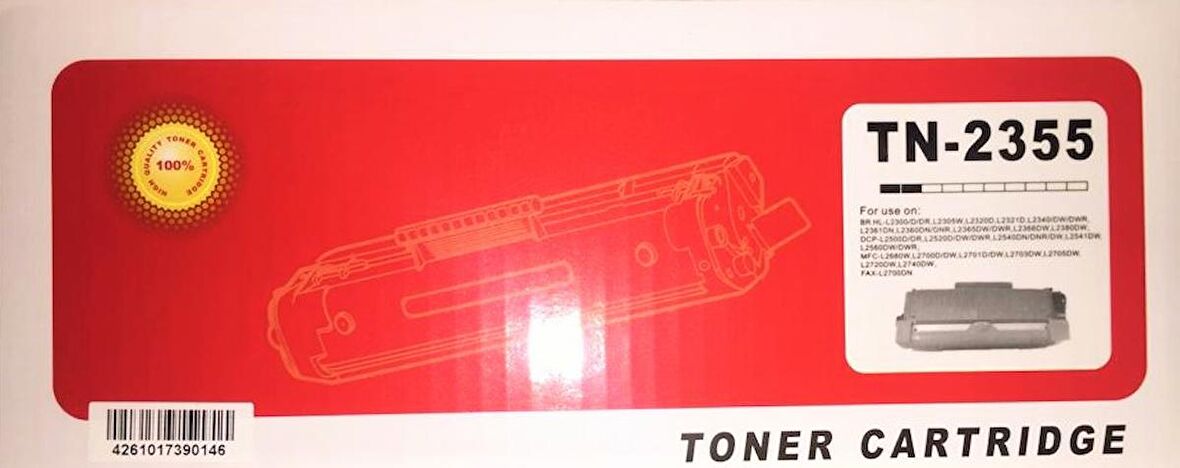 hementoner Brother Tn-2305/Tn-2355 Muadil Toner