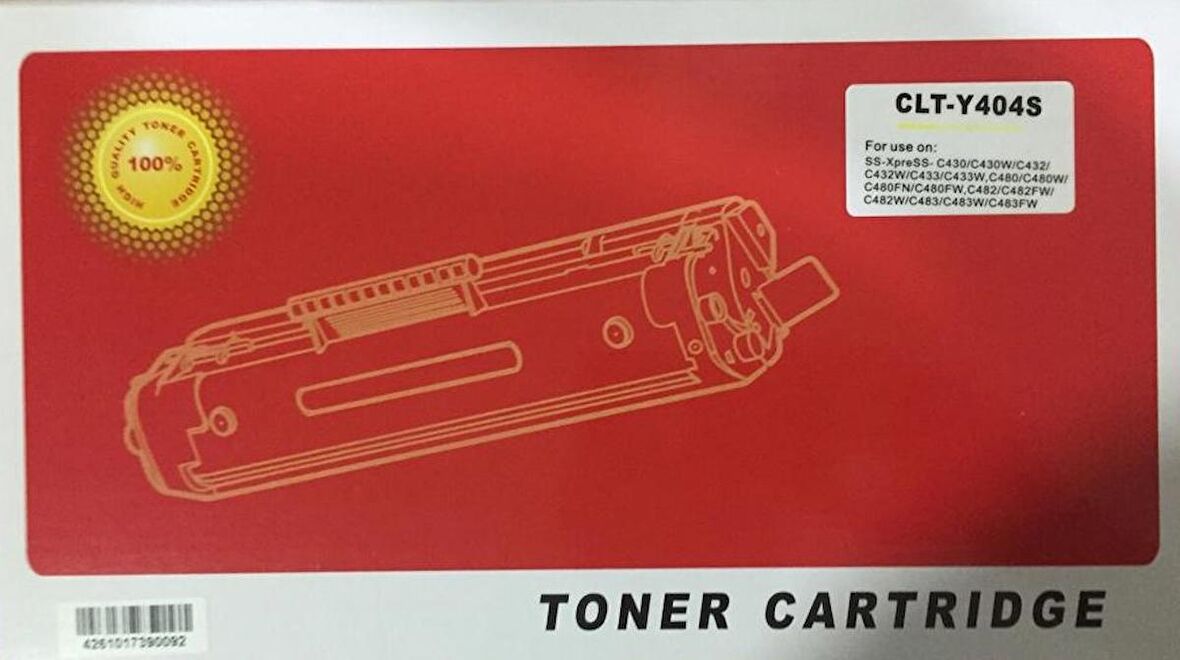 hementoner Samsung Clt-Y404S Sarı Muadil Toner