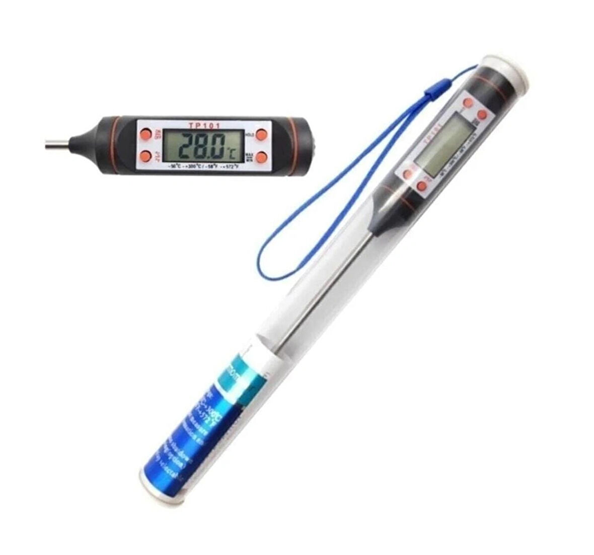 Tp Daldırma Saplama Tipi Dijital Gıda Sıcaklık Ölçer Termometre