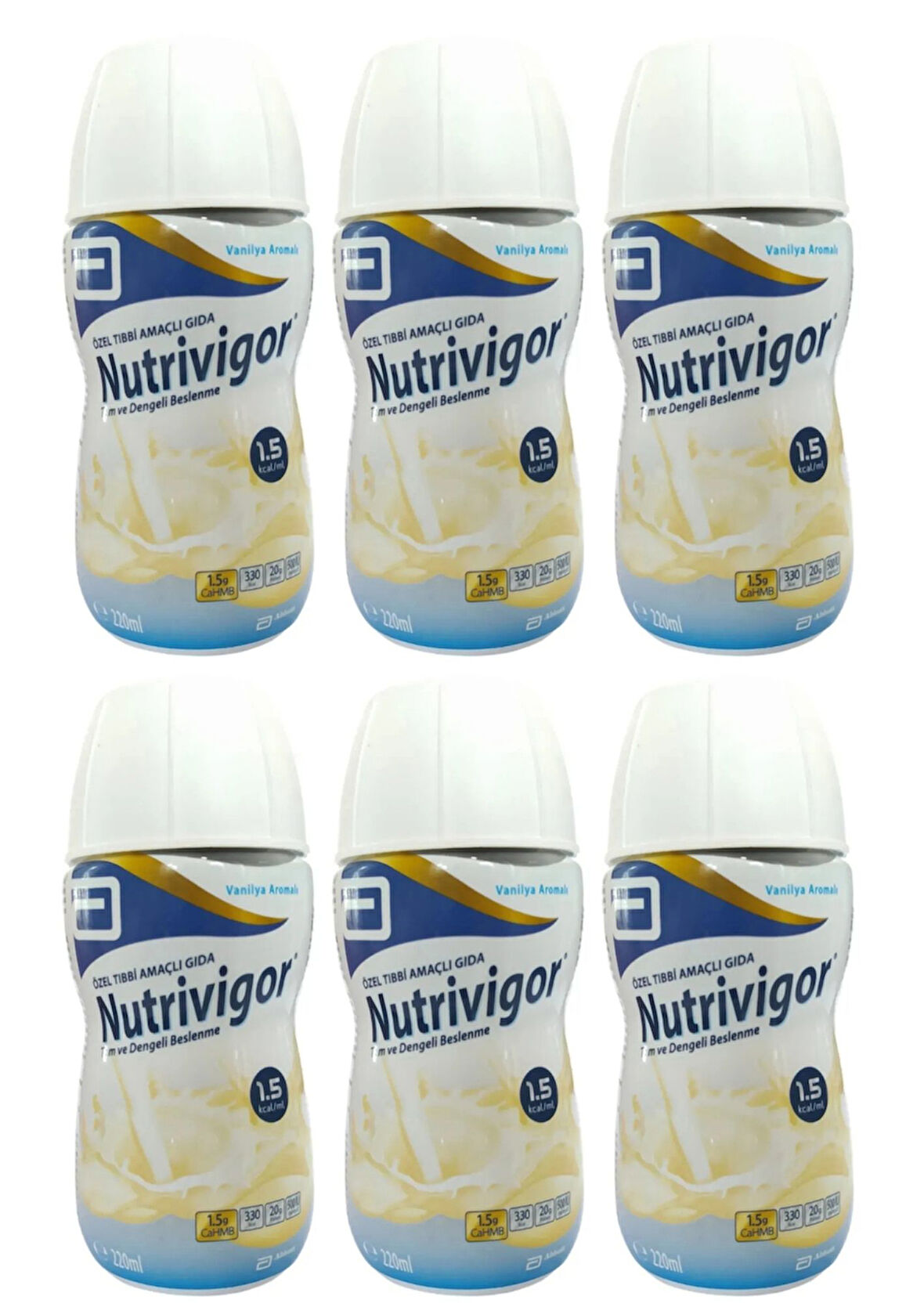 NUTRIVIGOR VANİLYA AROMALI 220 ML X 18 ADET