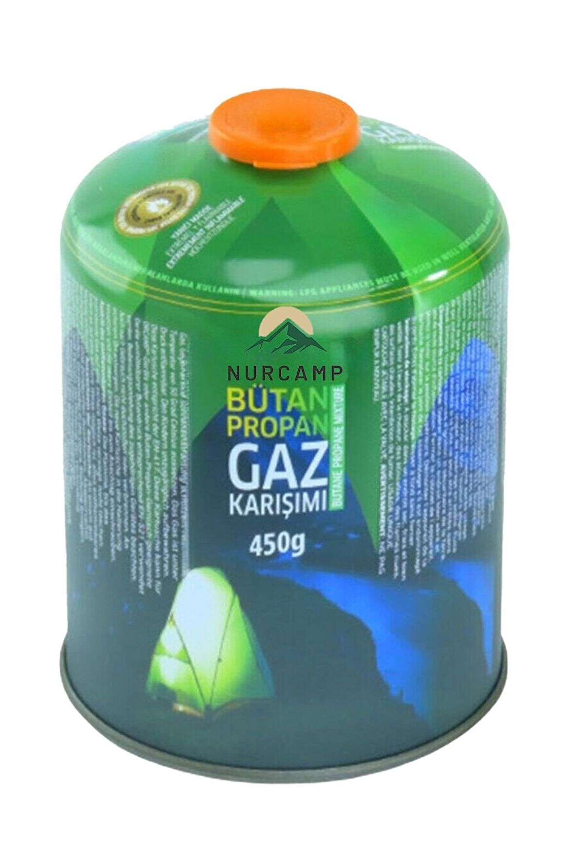 Kamp Gaz Kartuşu Siboplu 450gr 6'lı Set