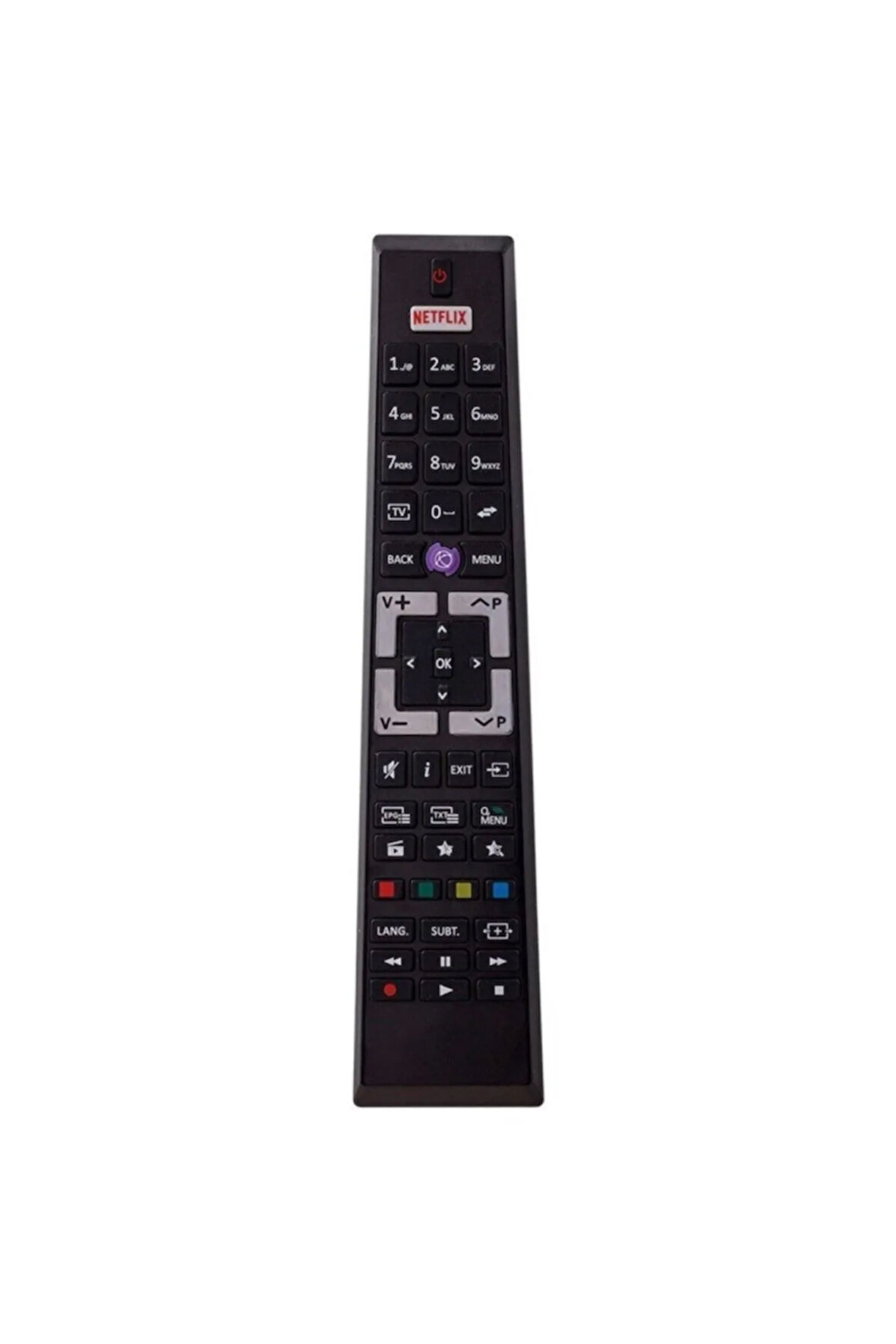 Vestel -regal-seg Rca4995 30092062 Netflıx Tuşlu Lcd-led Tv Kumanda Pil Hediyeli