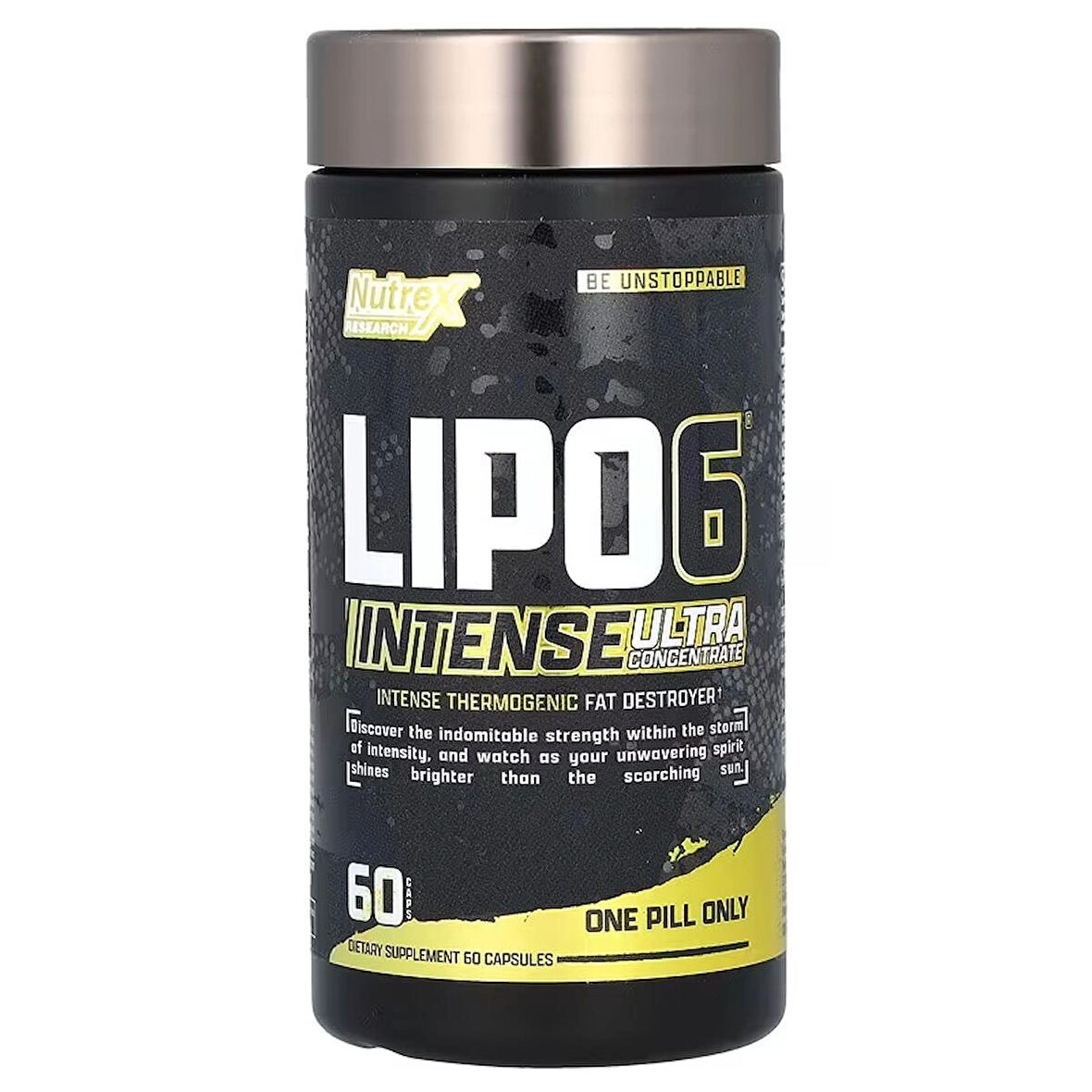 Nutrex Research, LIPO 6, Intense, Ultra Concentrate, 60 Caps