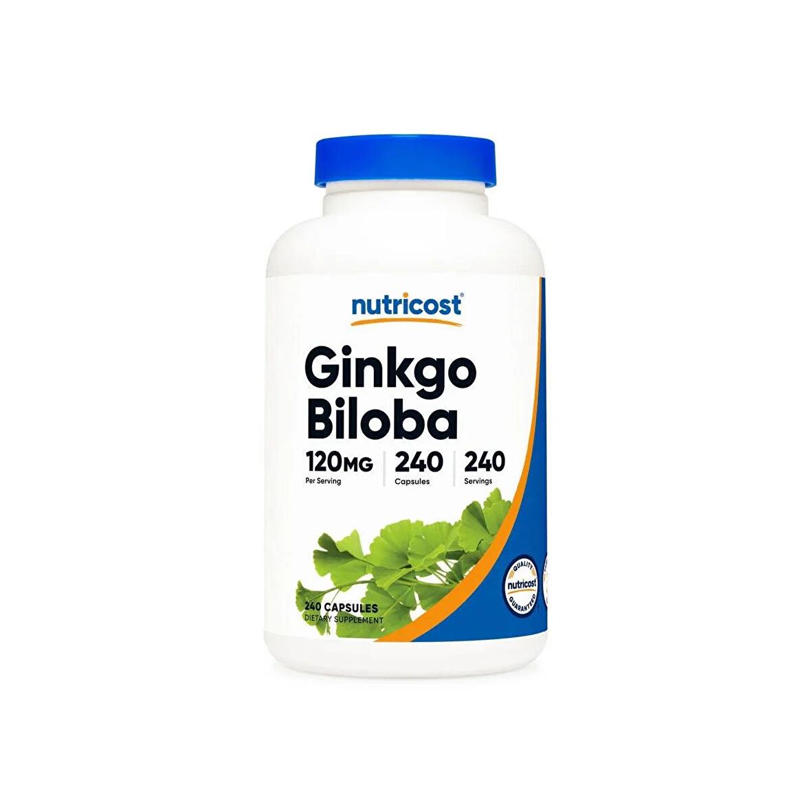 Nutricost Ginkgo Biloba (Alzheimer Desteği + Kan dolaşımı + Hafıza desteği )120 mg 240 Capsules