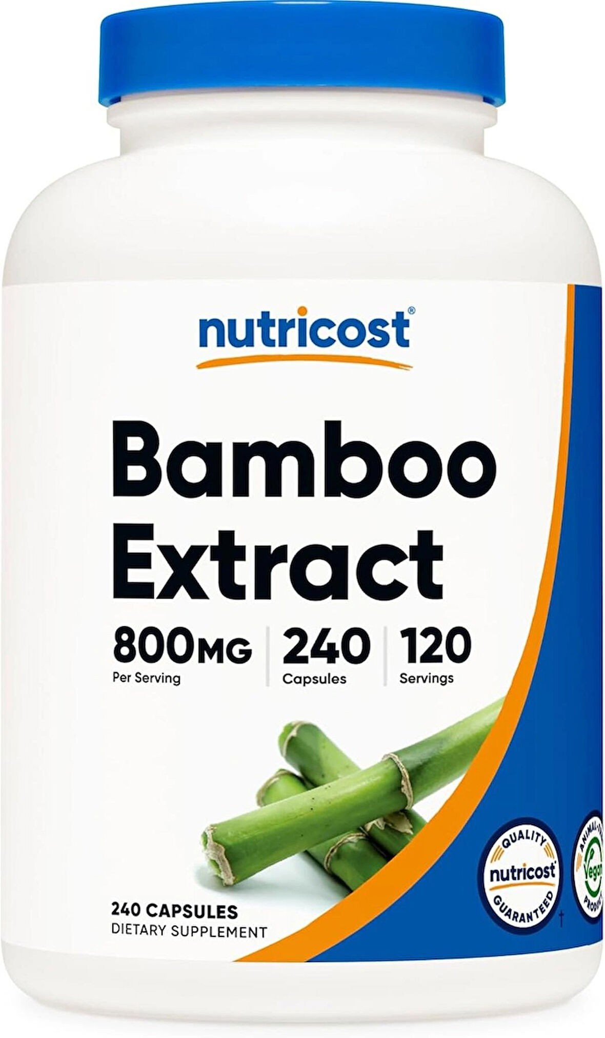 Nutricost Bamboo(Bambu) Extract 400 mg, 240 Caps- Vegan, Gluten Free and Non-GMO