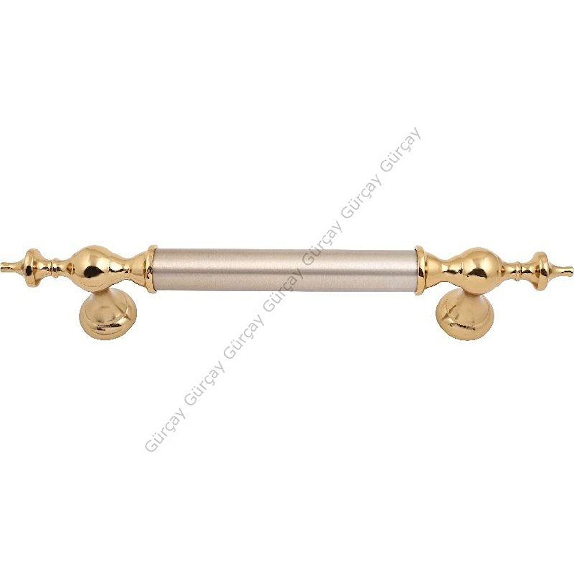 Osmanlı Çekme Kapı Kolu  Saten Albifirin