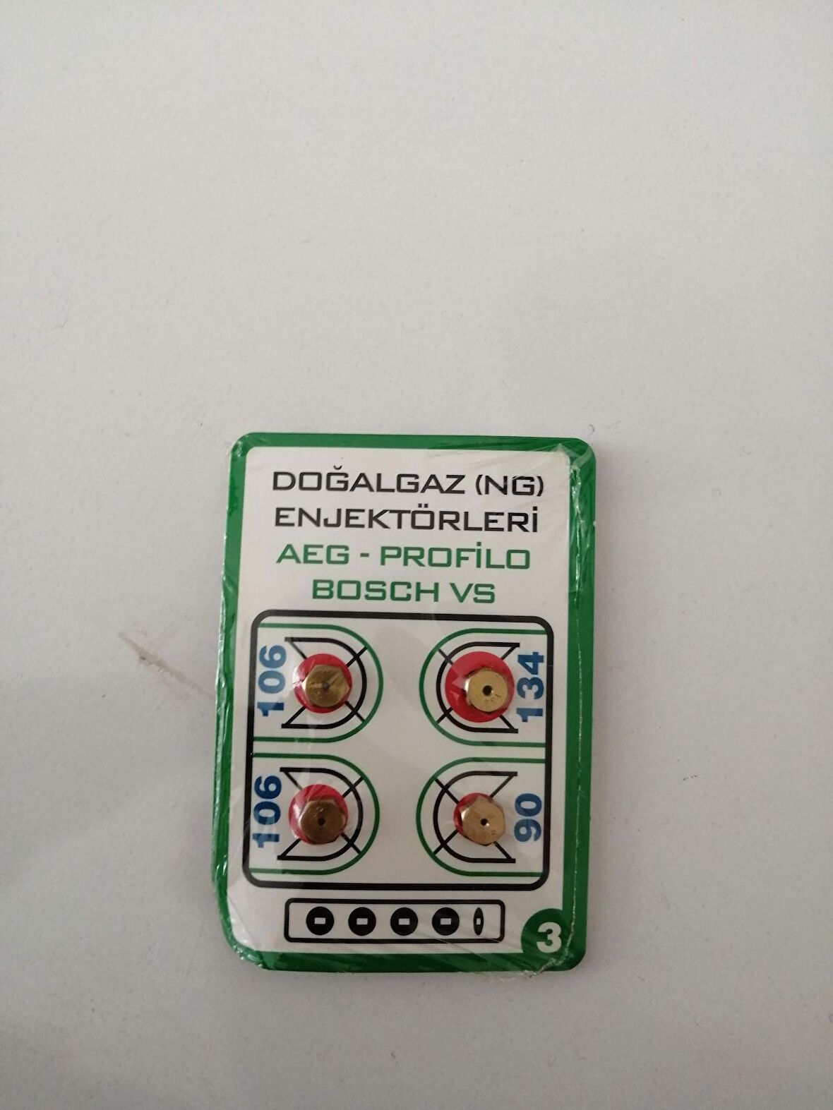 Ocak Doğalgaz Enjektör Memesi