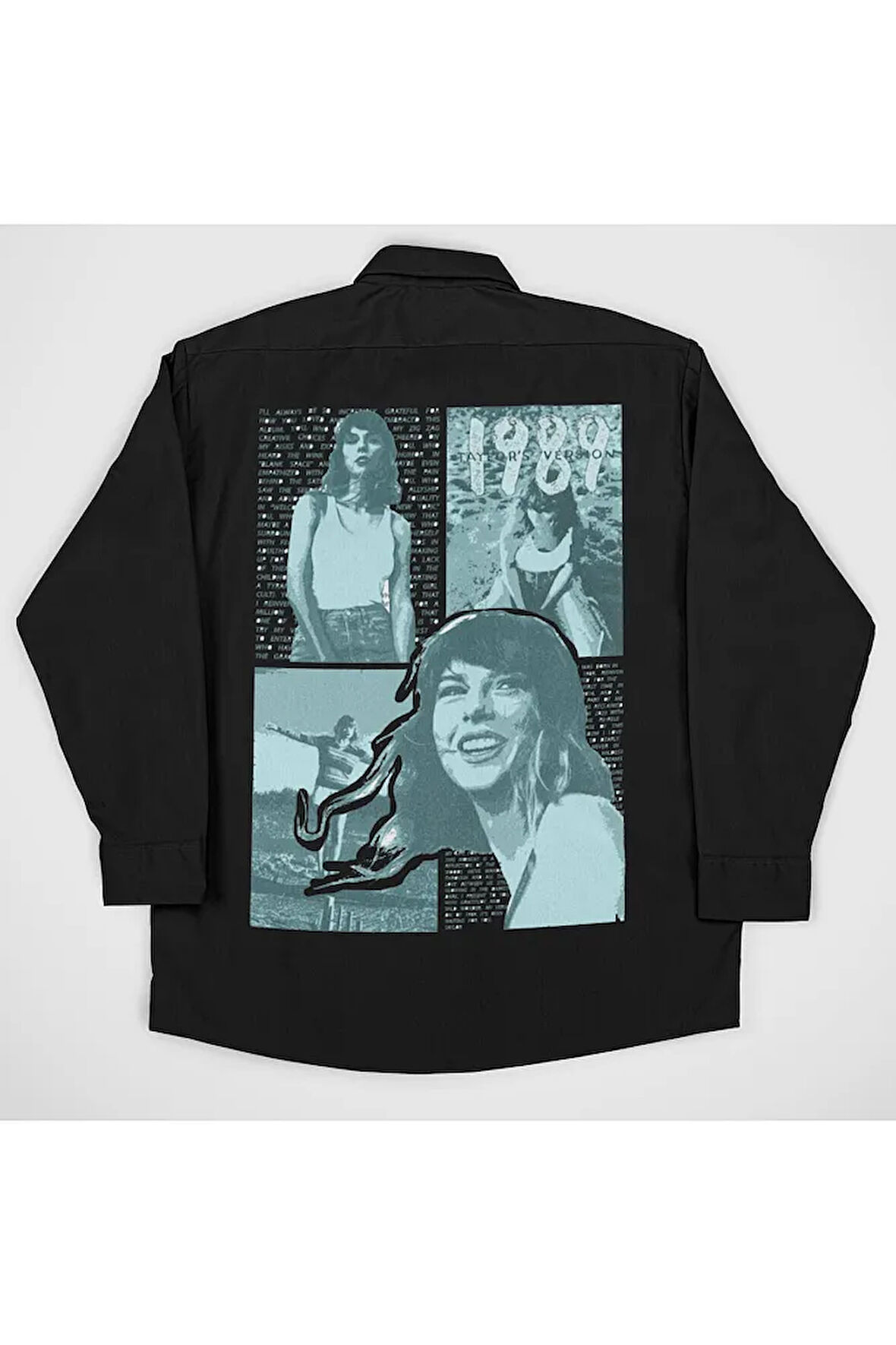 1989 Taylor's Version Baskılı Unisex Şarkıcı Taylor Swift Gömlek