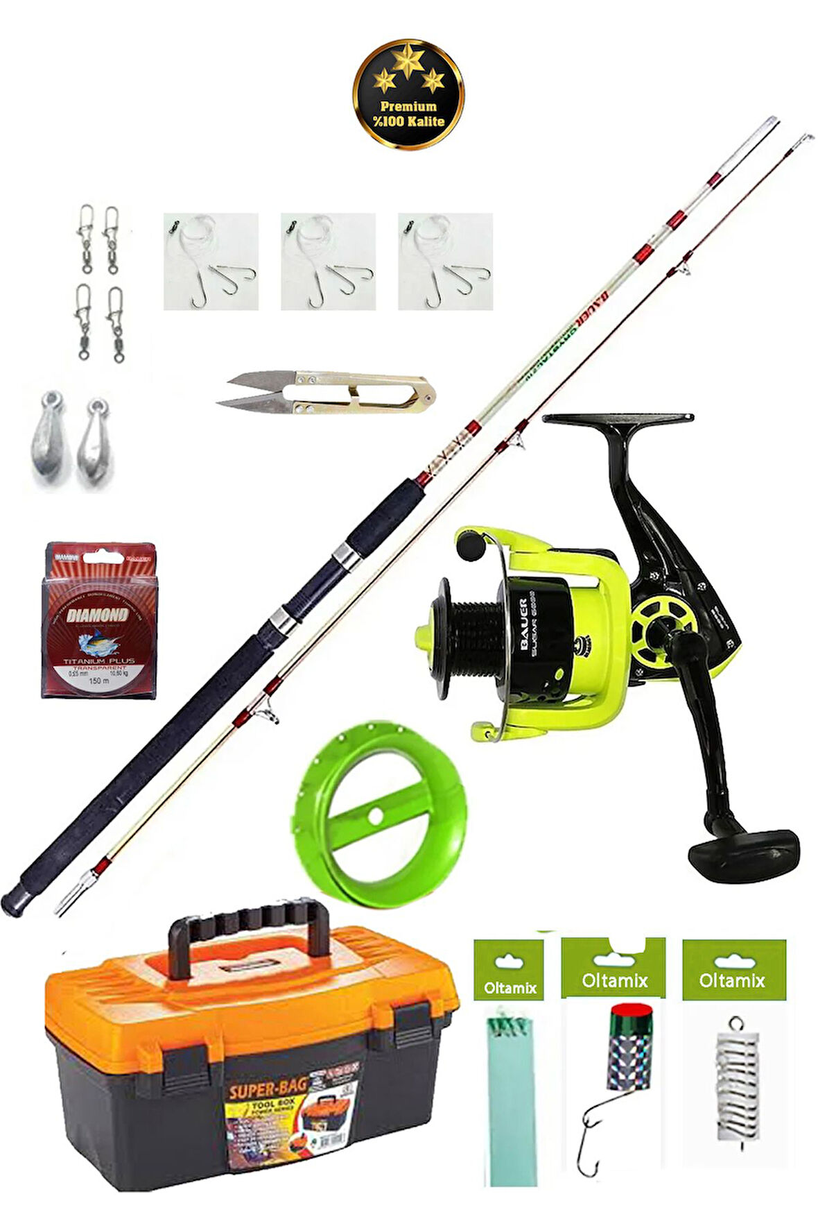 Profosyonel Bot Tekne Için Özel Hazır Olta Takımı