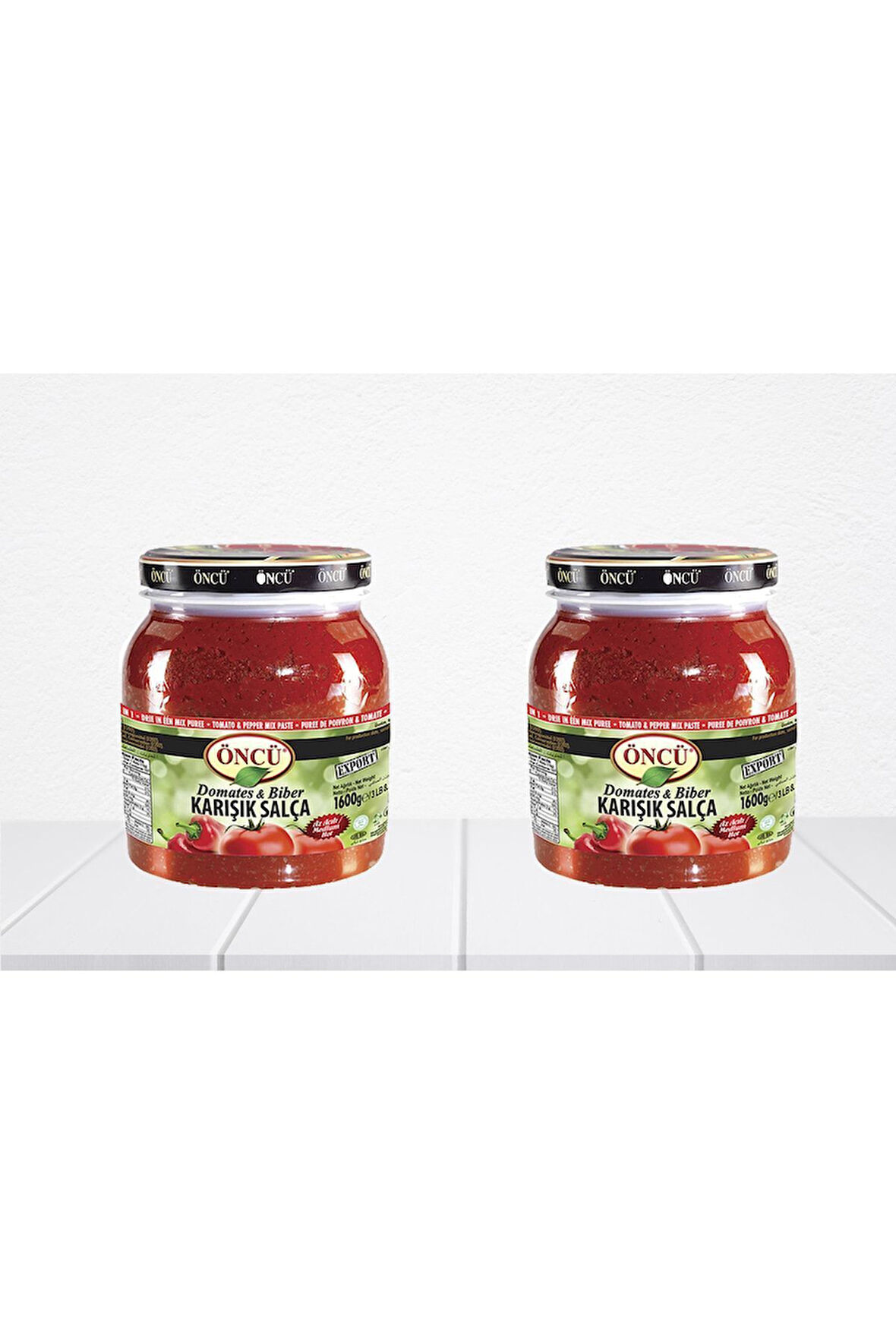 Karışık Salça 1600 g 2 adet