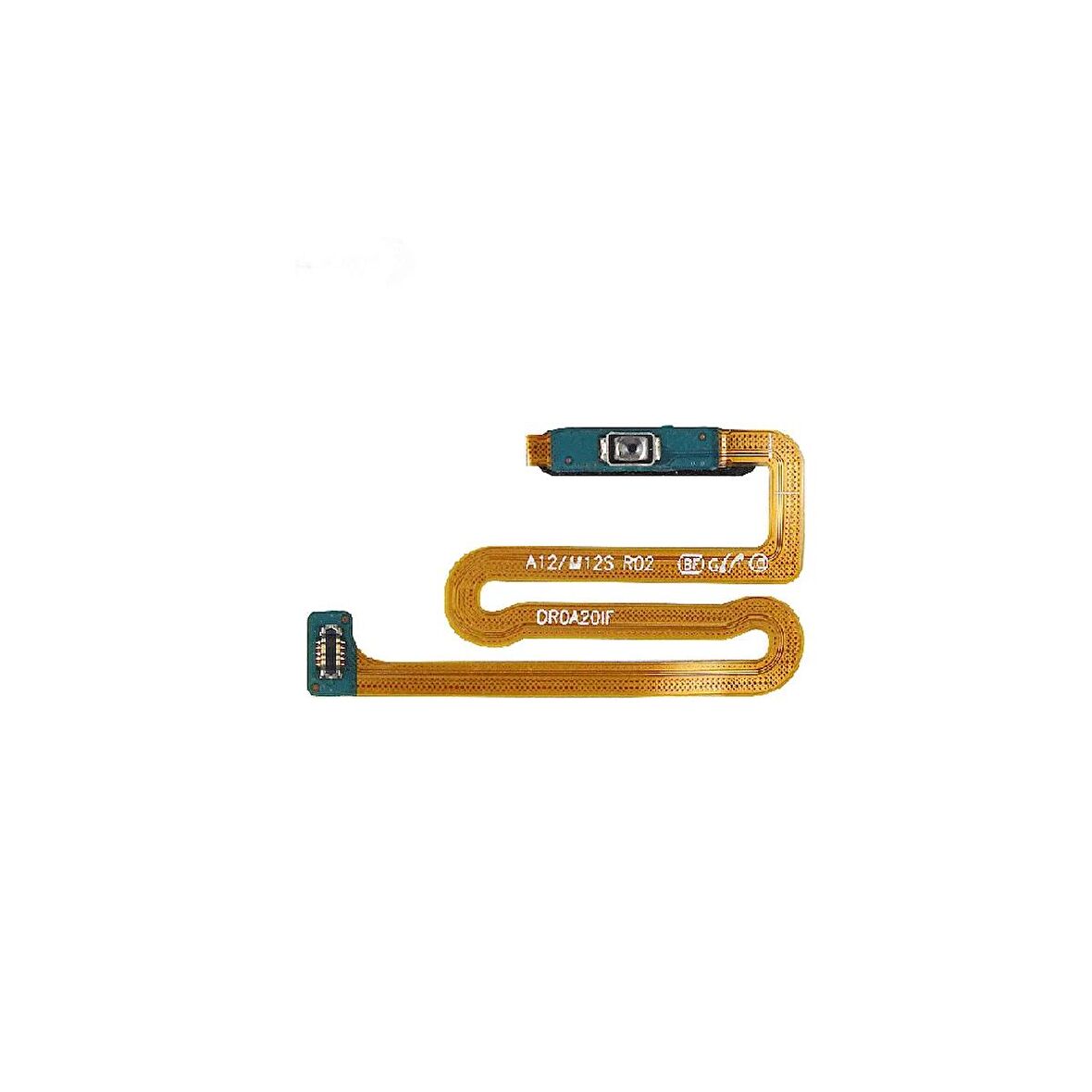 Samsung Galaxy A12 A125F ile Uyumlu On Of Power Güç Açma Kapama Flex Kablo İthal Siyah