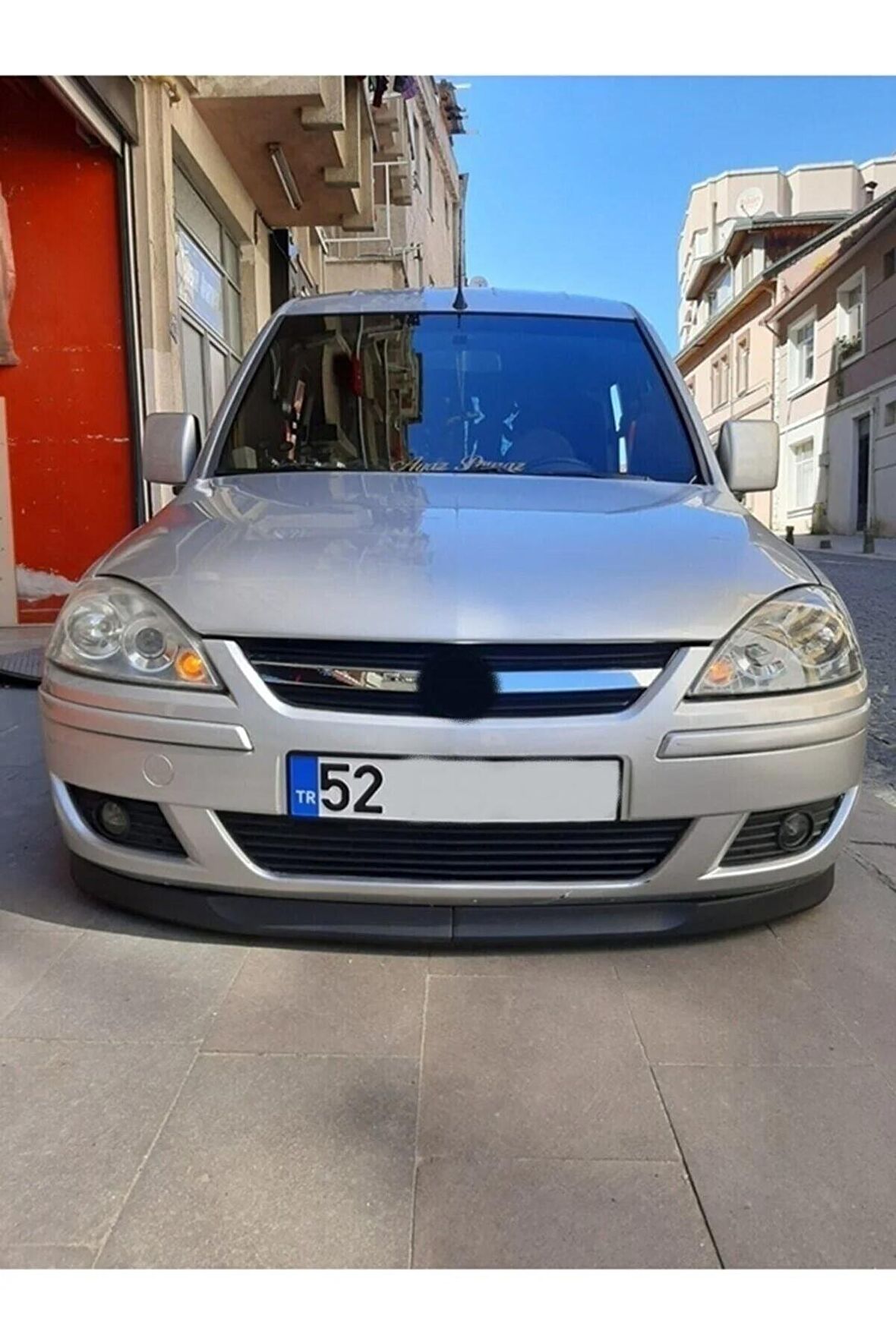 Opel Combo Uyumlu Astra H Lip 2 Parça Ön Tampon Eki 1. Sınıf Kaliteli