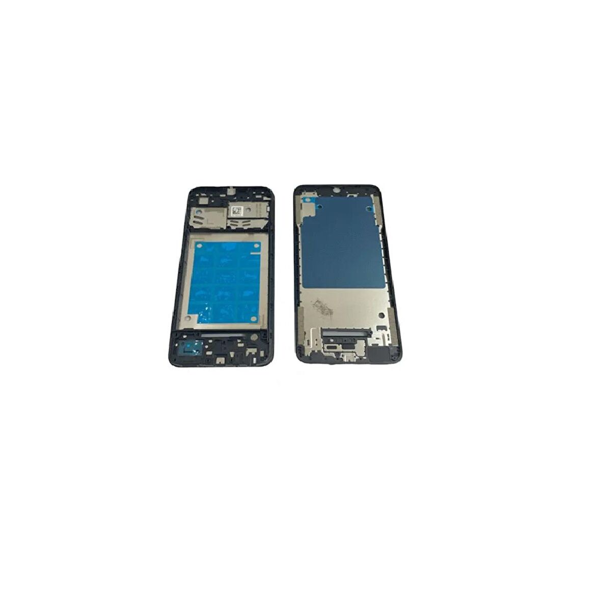 Samsung Galaxy A03 A035F İle Uyumlu Orta Kasa Ekran Çıtası Siyah