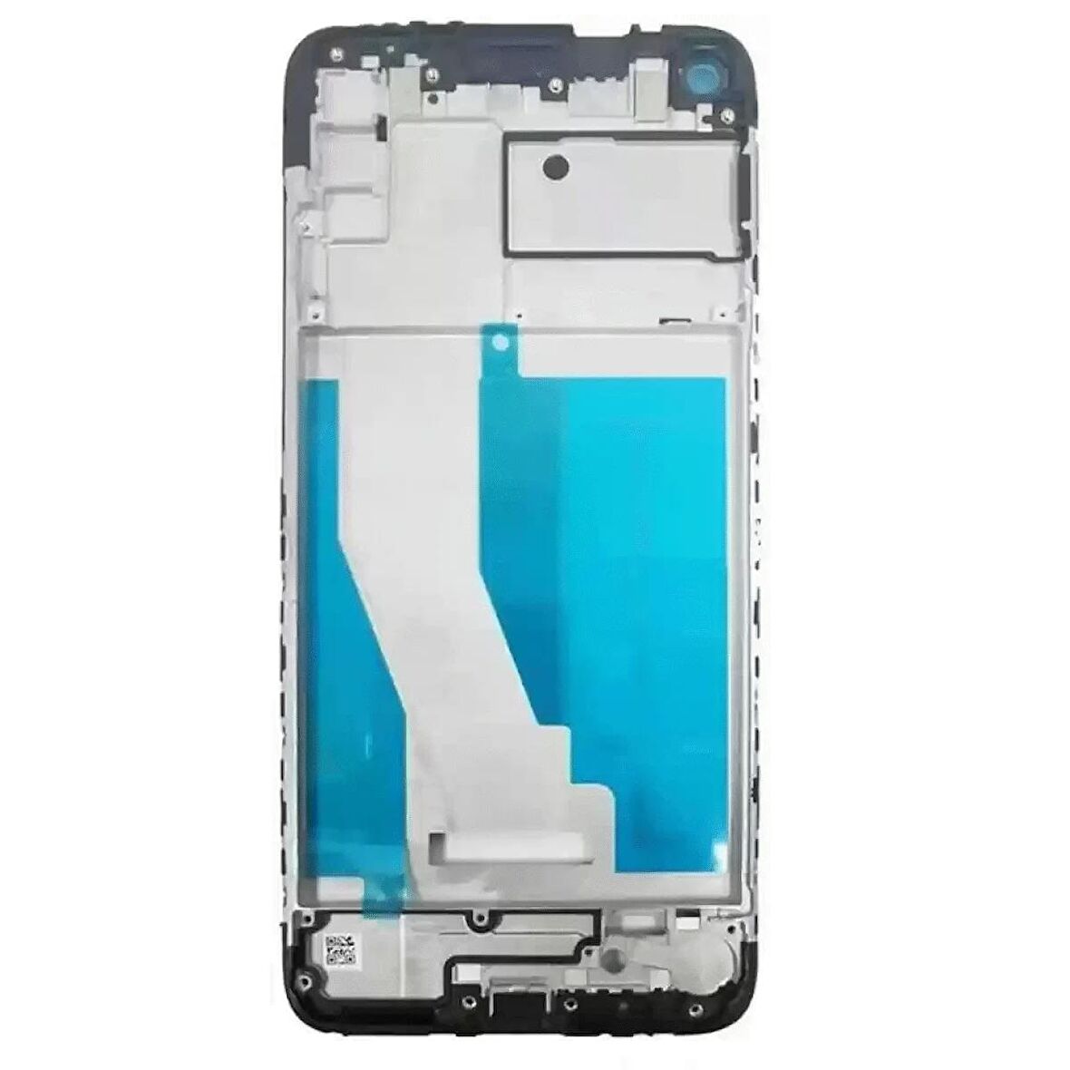 Samsung Galaxy M11 M115F İle Uyumlu Orta Kasa Ekran Çıtası Siyah