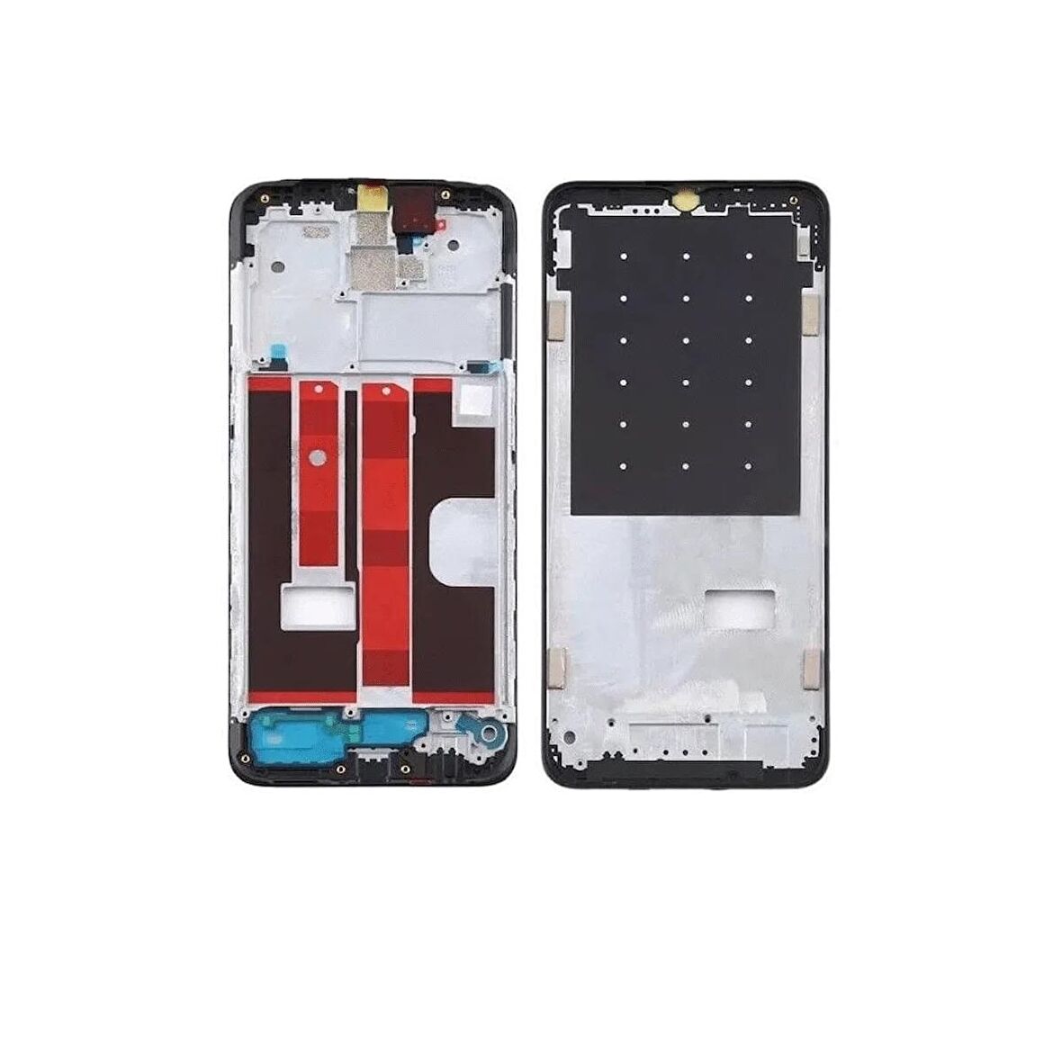 Oppo A9 2020 İle Uyumlu Orta Kasa Ekran Çıtası Siyah
