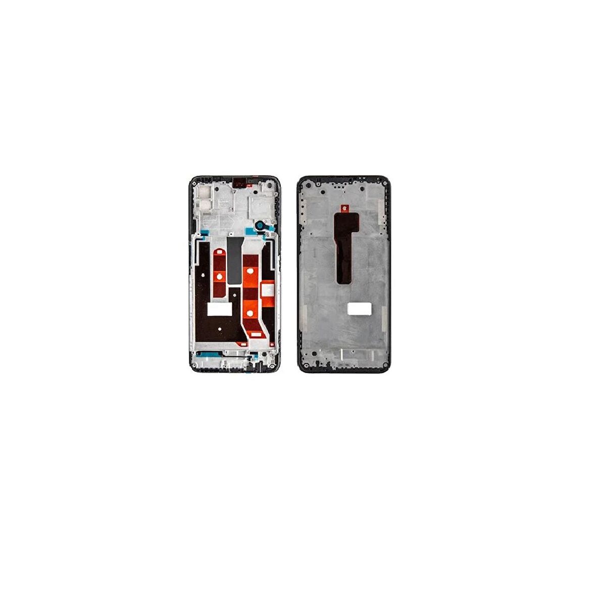 Oppo A72 İle Uyumlu Orta Kasa Ekran Çıtası Siyah