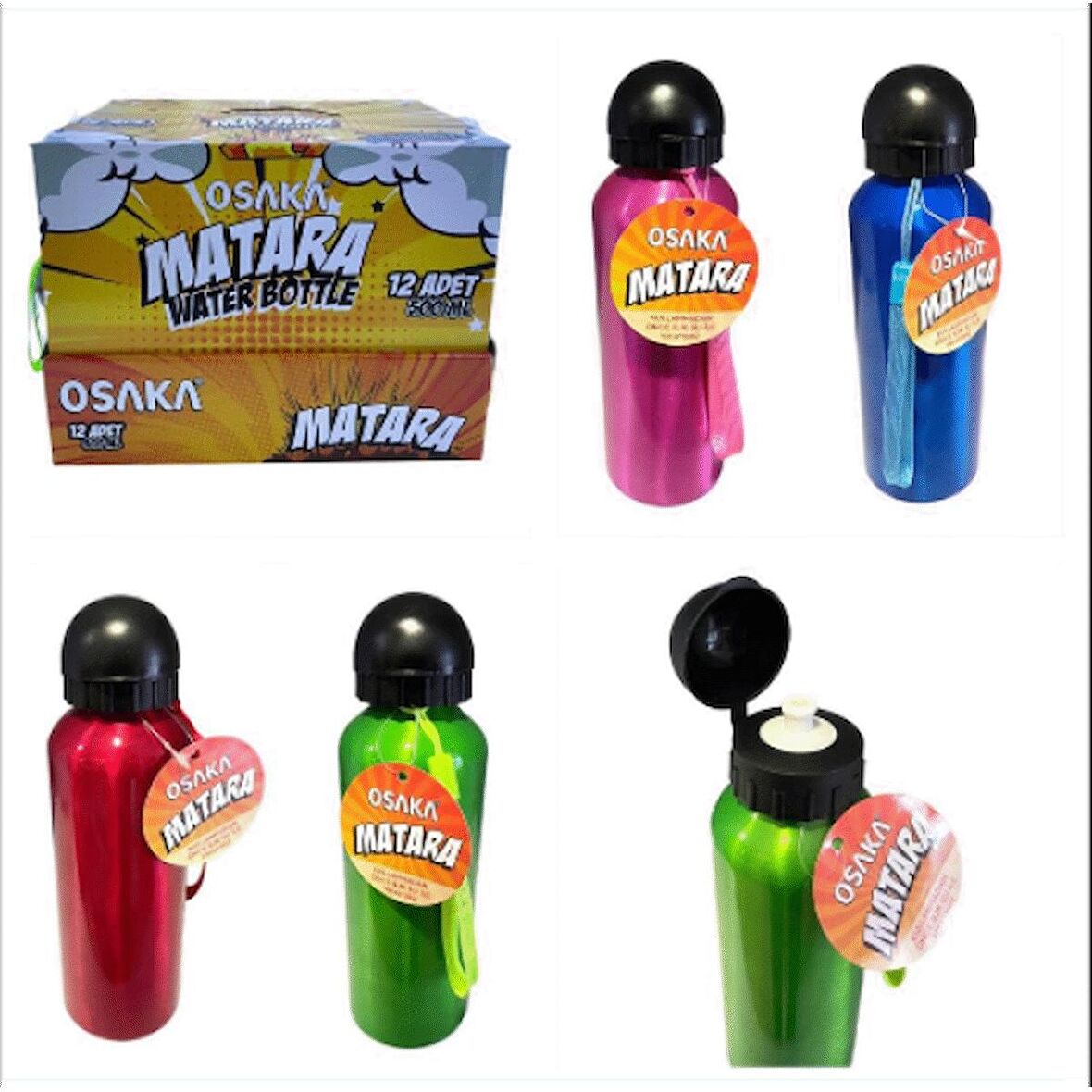 osaka alüminyum matara 500 ml yeşil