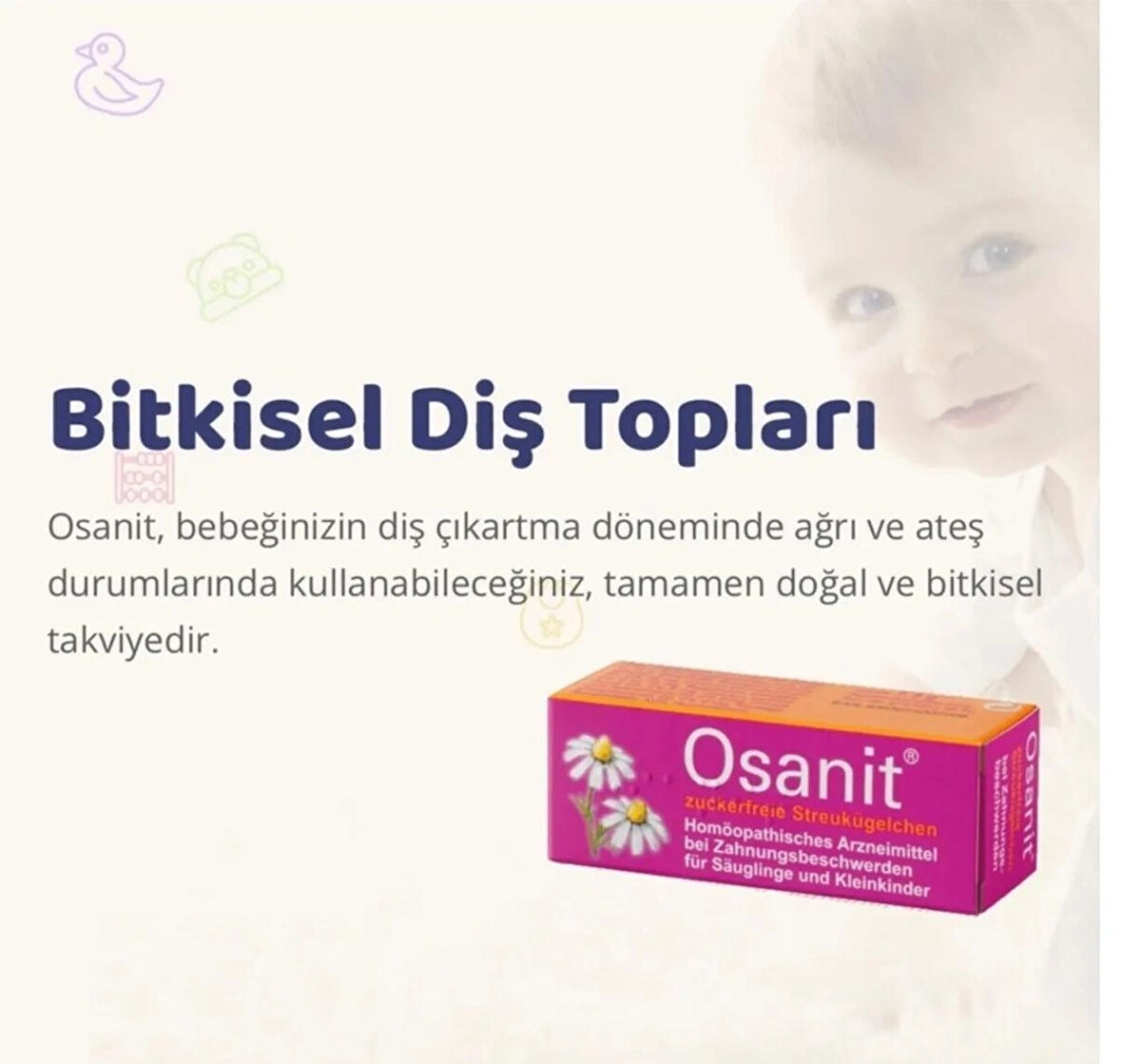 Osanit Minik Bitkisel Diş Topları