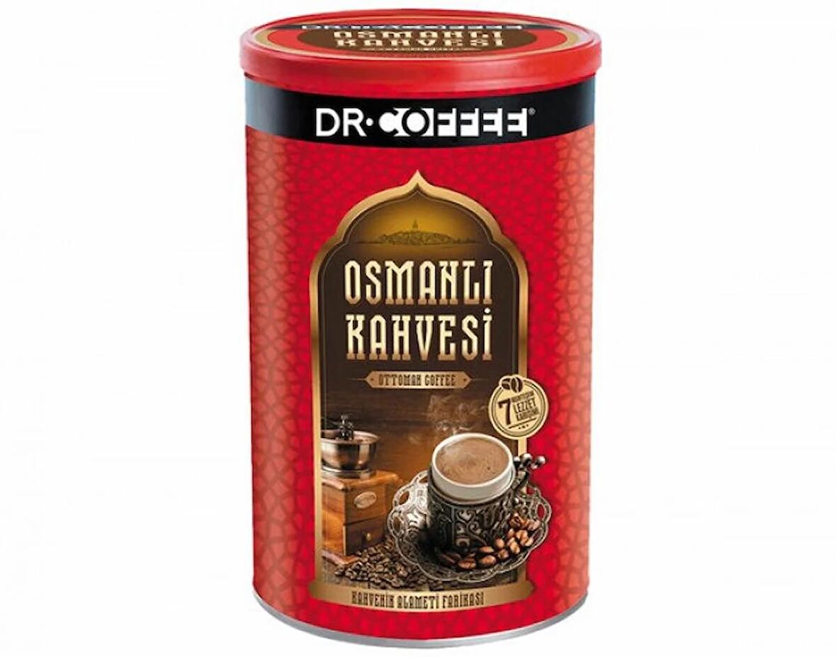 DR. TEA COFFEE Dr.coffee Osmanlı Kahvesi Teneke 250 g