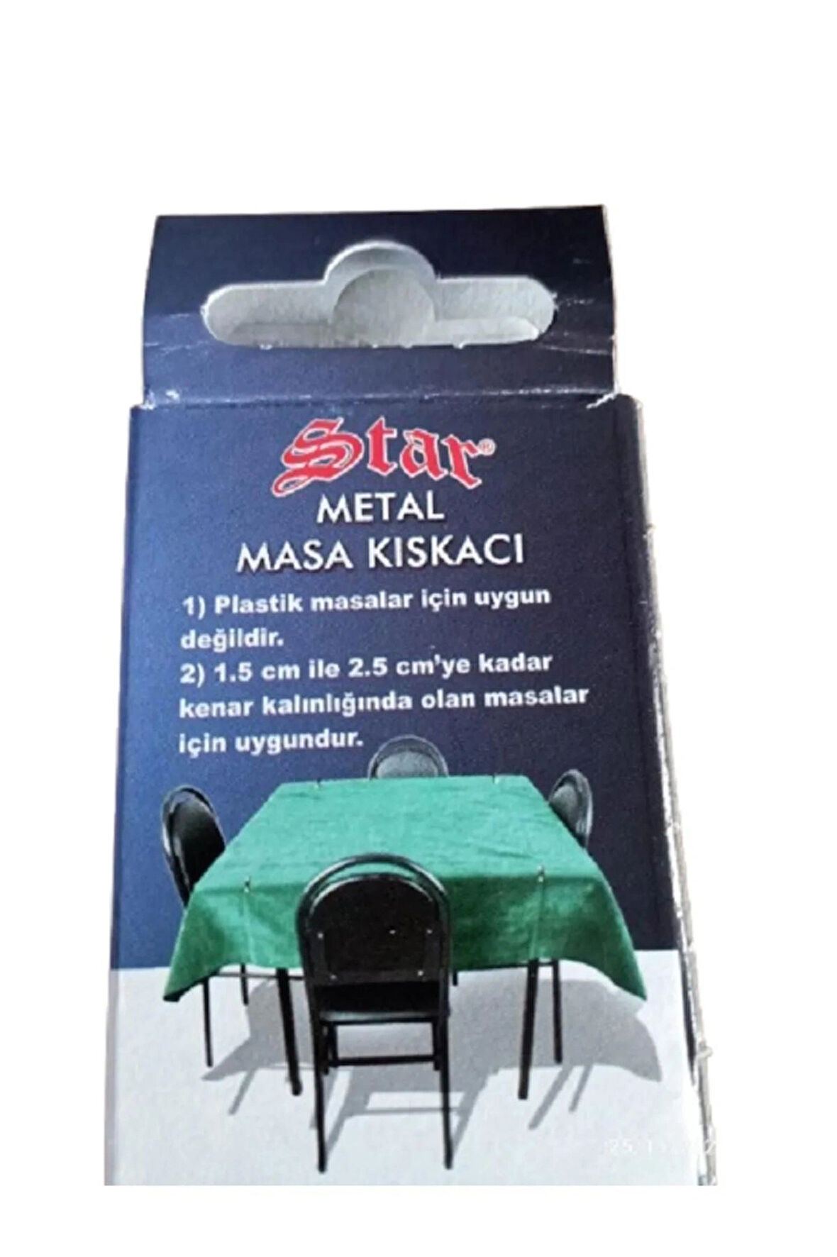 Osmanlı Metal Masa Kıskacı 1pk(4adet) kahveci masa kıskacı