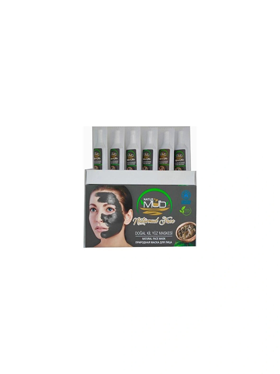 Naturmud Face ( Yüz Maskesi ) Organik Sağlık Peloid Çamuru 25 Ml, 6 Adet 1