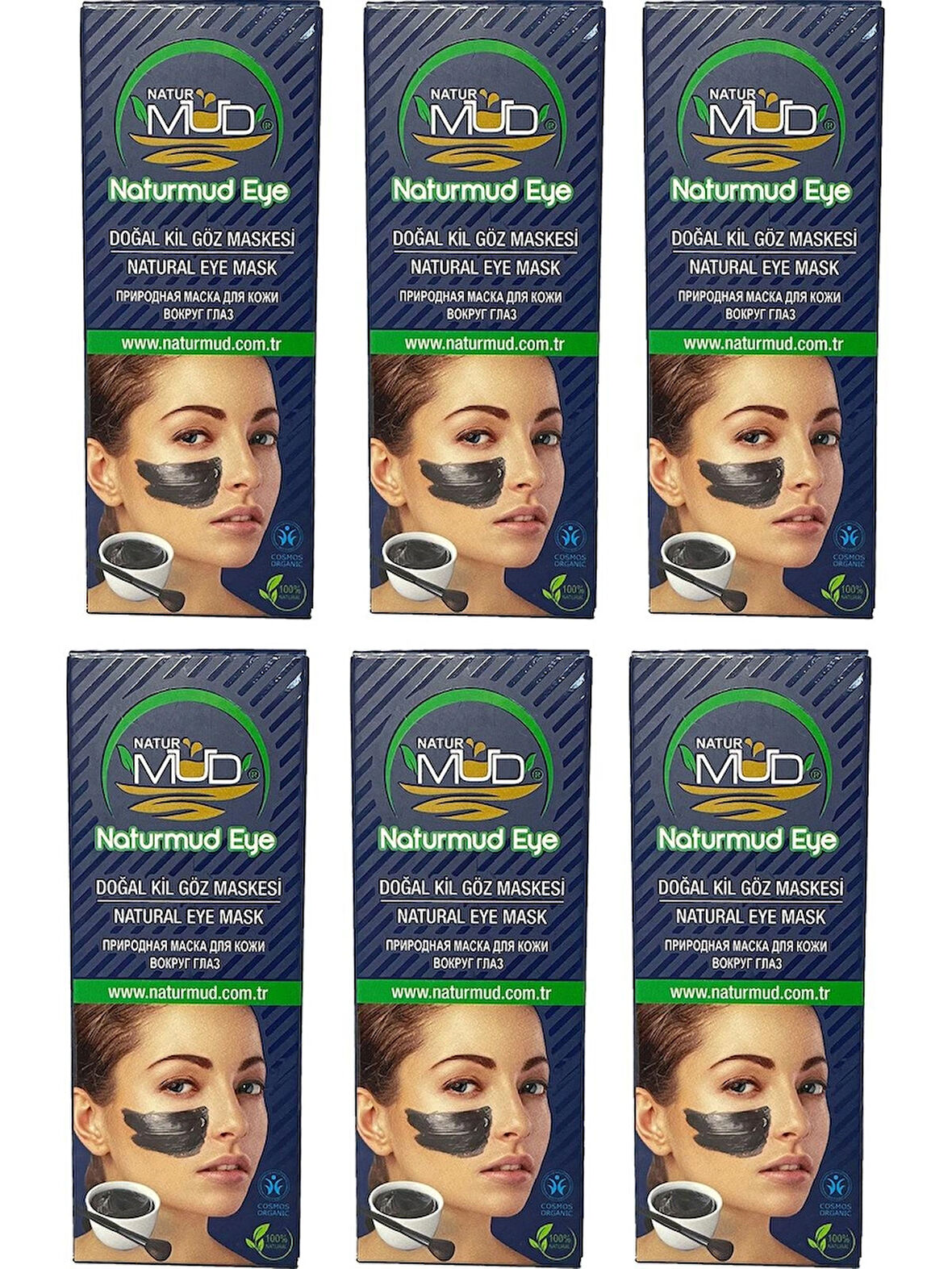 Naturmud Göz Peloid Çamur Maske Peeling 6 Tüp 25 m