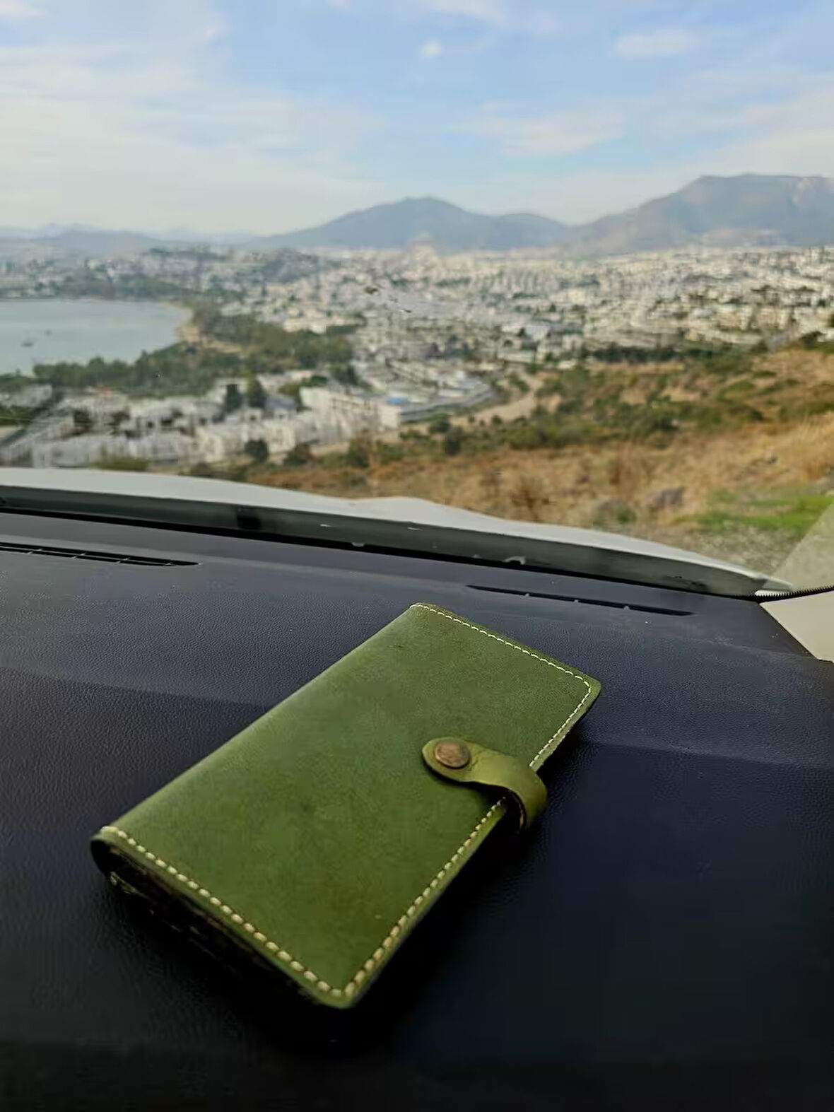 Hakiki Deri Kadın Cüzdan Bozuk Para Kartlık ve Kağıt Para Gözlü