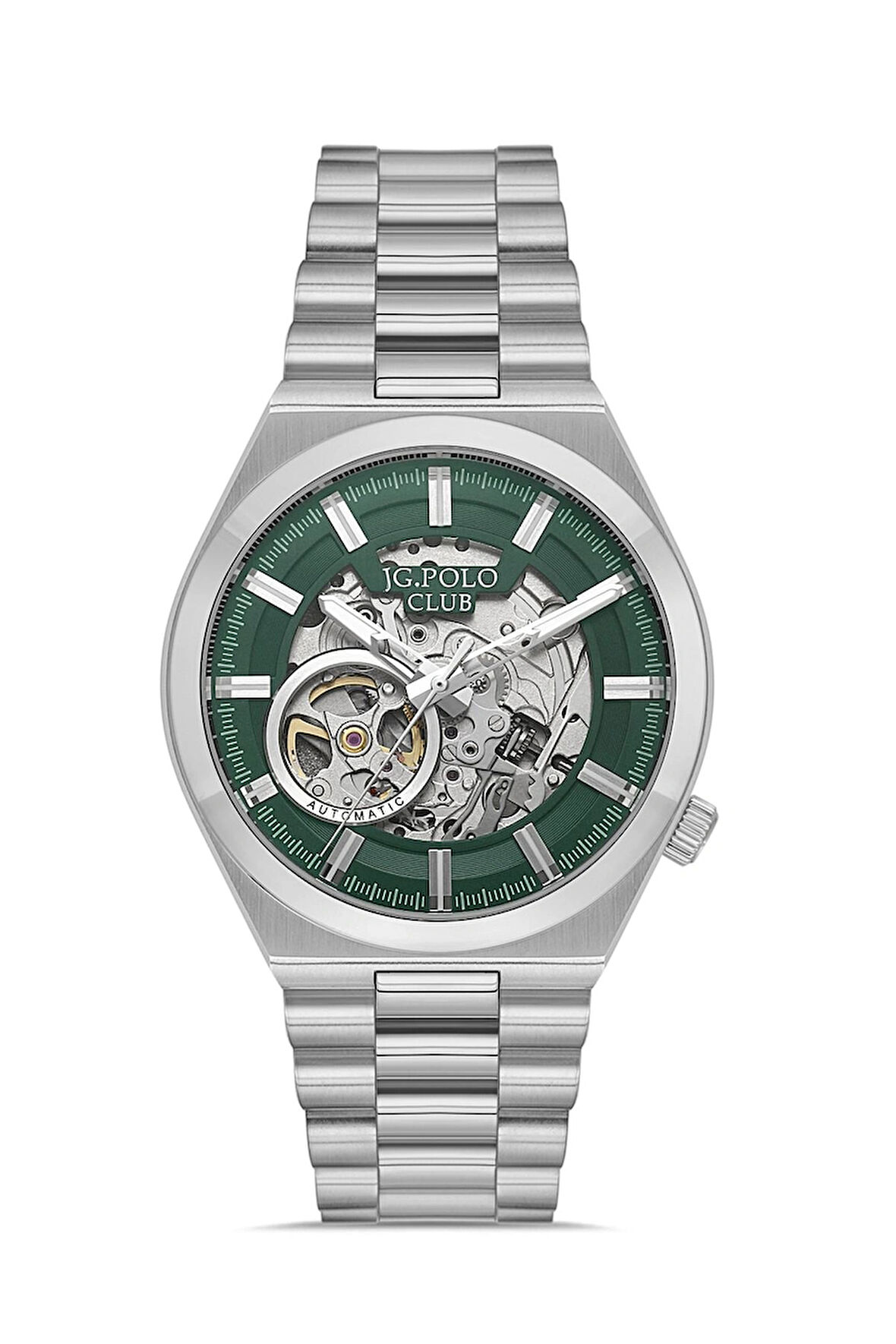 Erkek Çelik Kasa Tam Otomatik Kol Saati Turbillon'lu Pilsiz Mekanizma Paslanmaz Çelik Garantili Kutulu