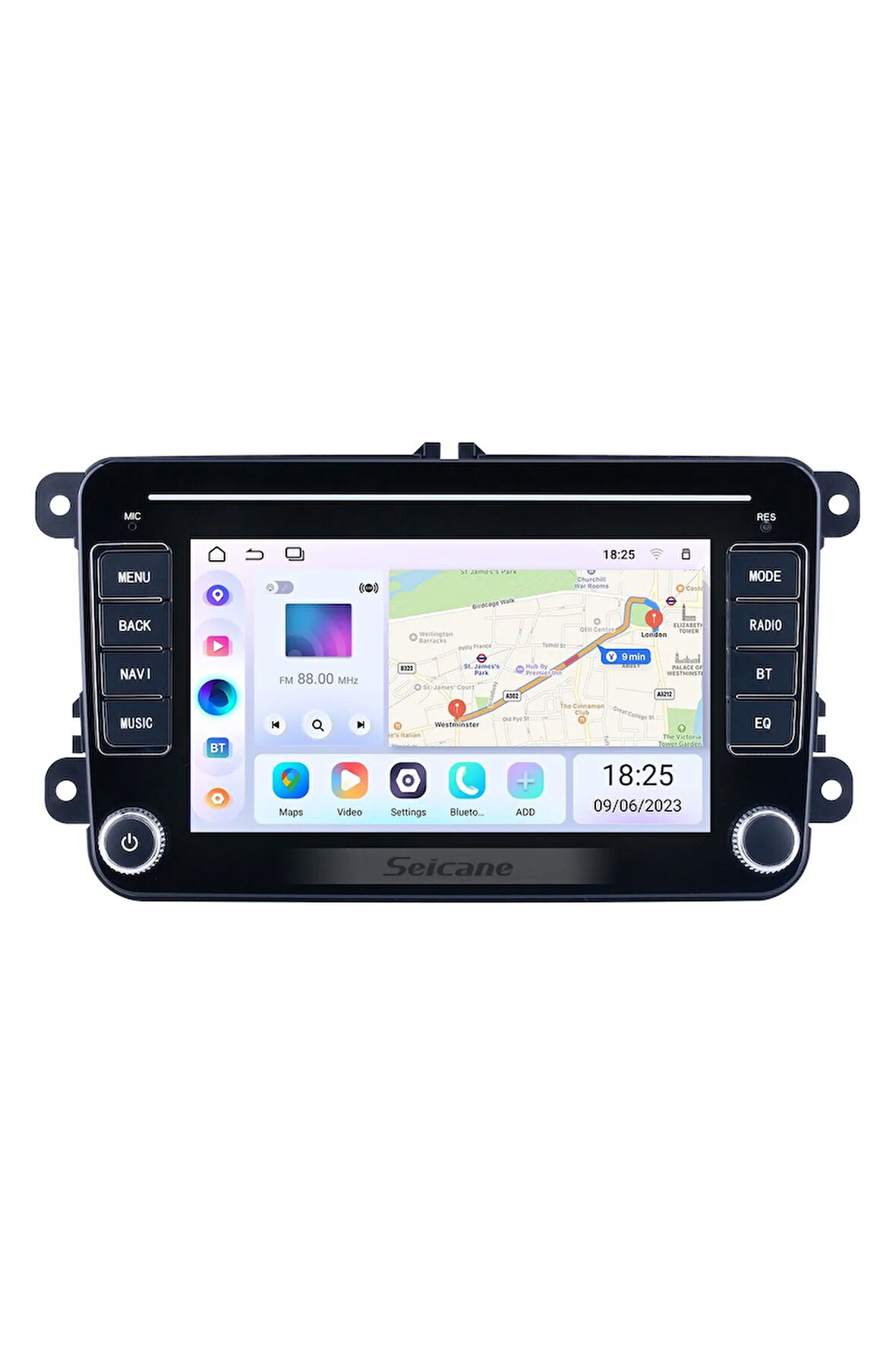 Volkswagen 7 inç Android Auto Carplay Navigasyon Multimedya Sistemi