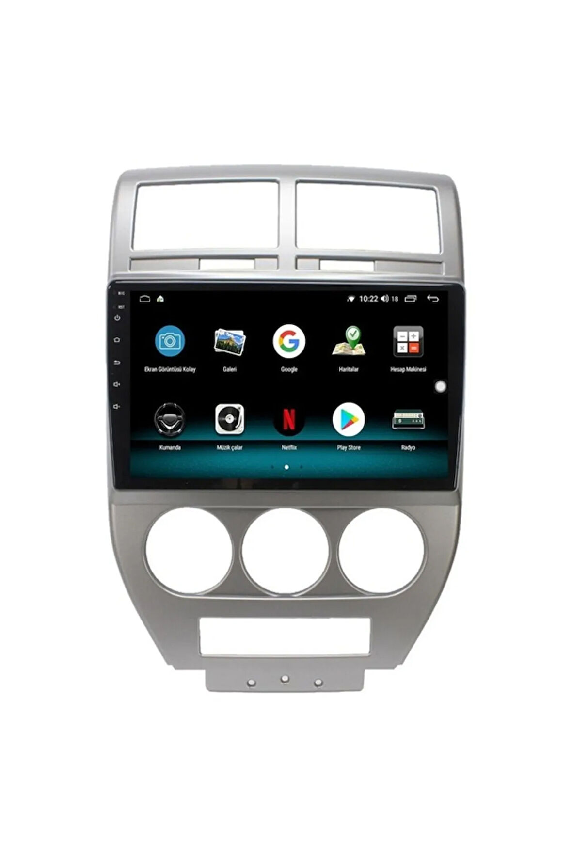 Jeep Compas Caliber 2007-2009 Android Auto Carplay Navigasyon Multimedya Sistemi