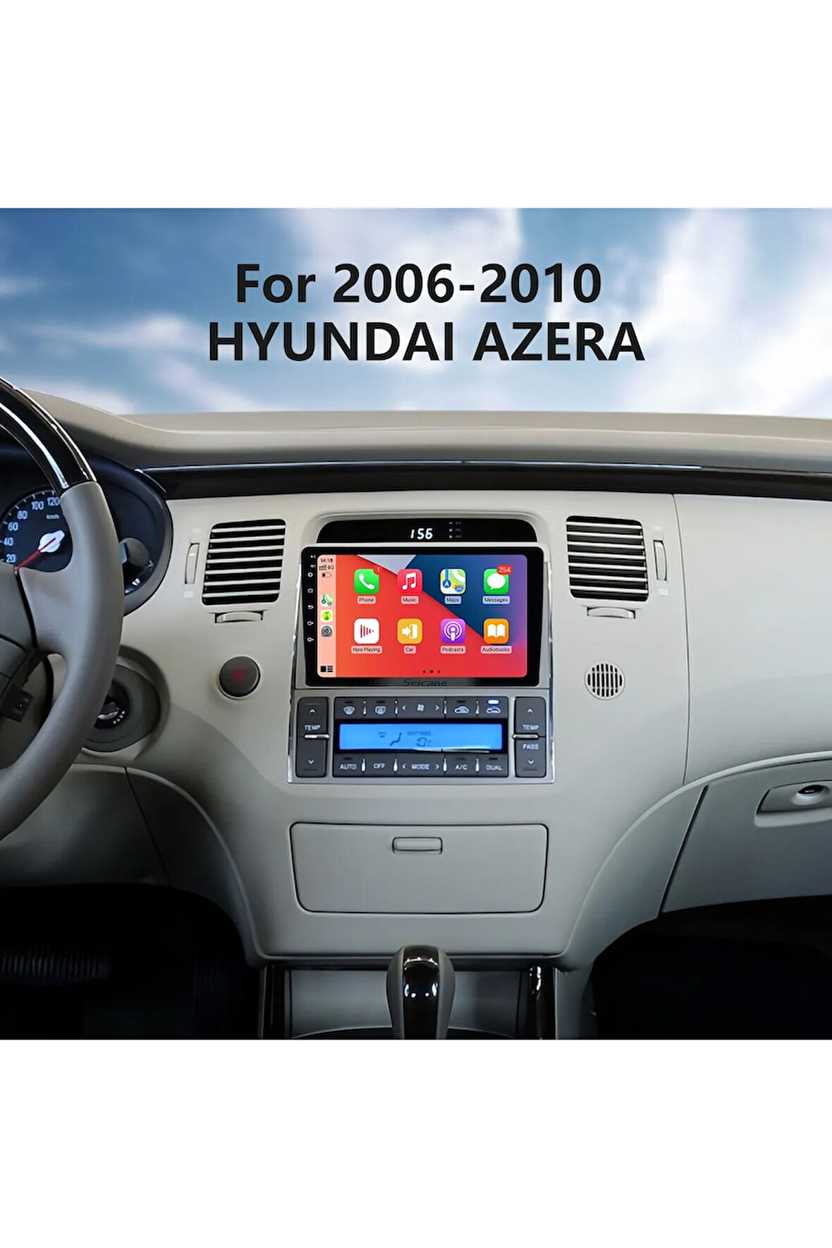 Hyundai Azera 2006-2010 Android Auto Carplay Navigasyon Multimedya Sistemi