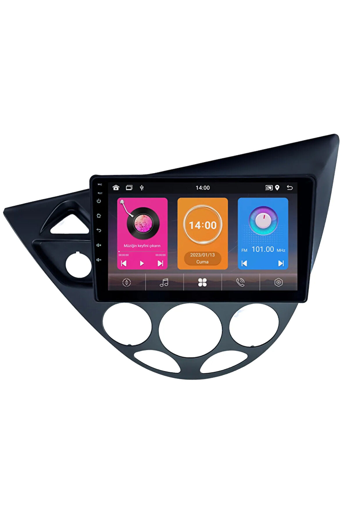Ford Focus 1 Android Multimedya Sistemi (1999-2004) 6+64 GB 4K OLED
