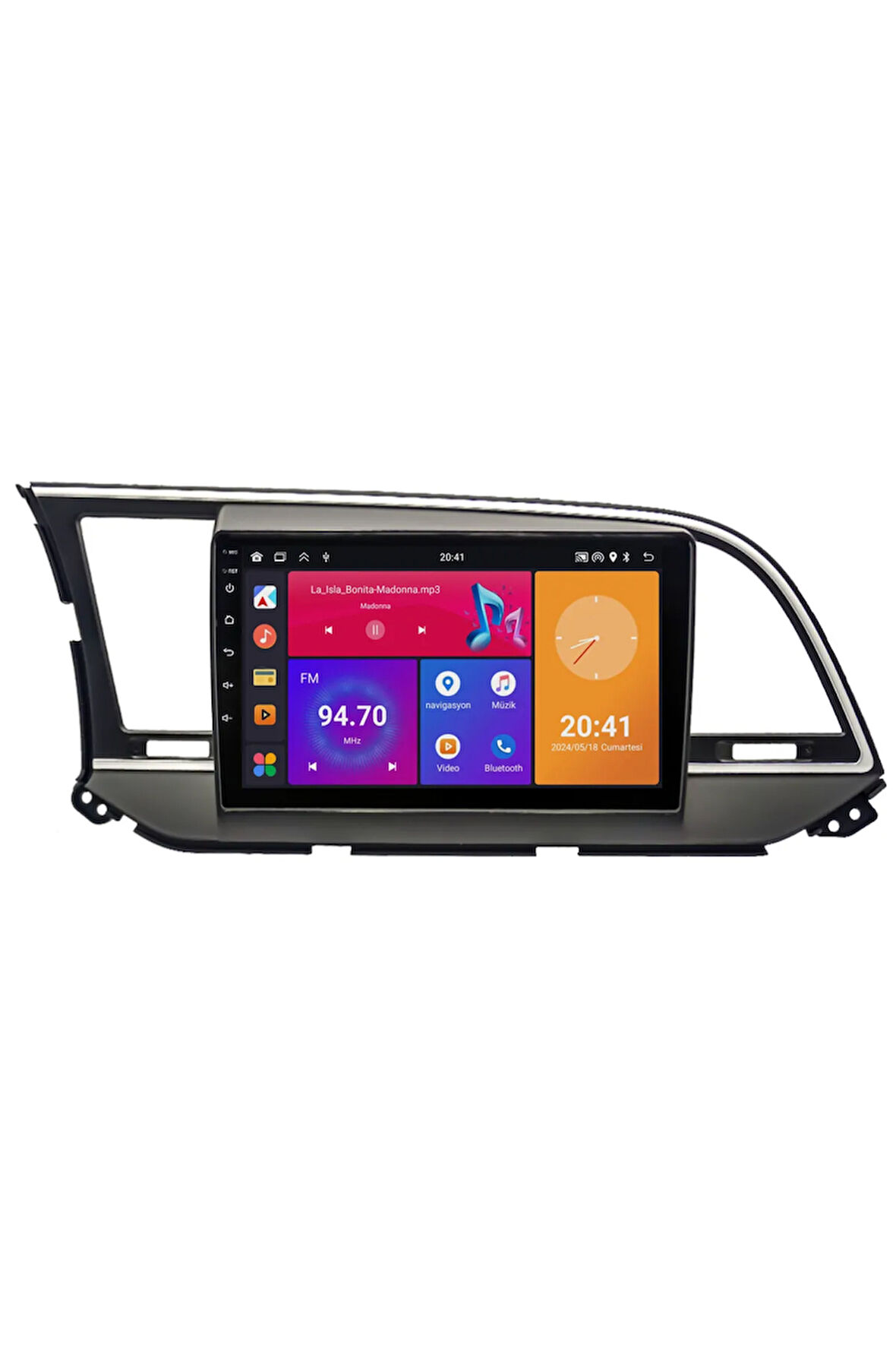 Hyundai Elantra Android Multimedya Sistemi (2016-2018) 8+128 GB