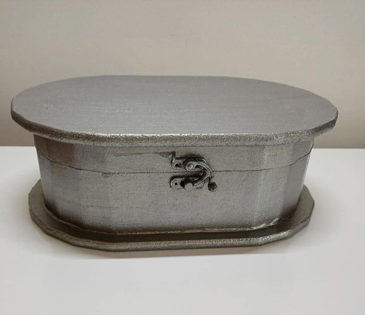 Ev Hediyesi Ofis Hediyesi Arkadaşa Doğum Günü Hediyesi Oval Ahşap Çok Amaçlı Saklama Kutusu