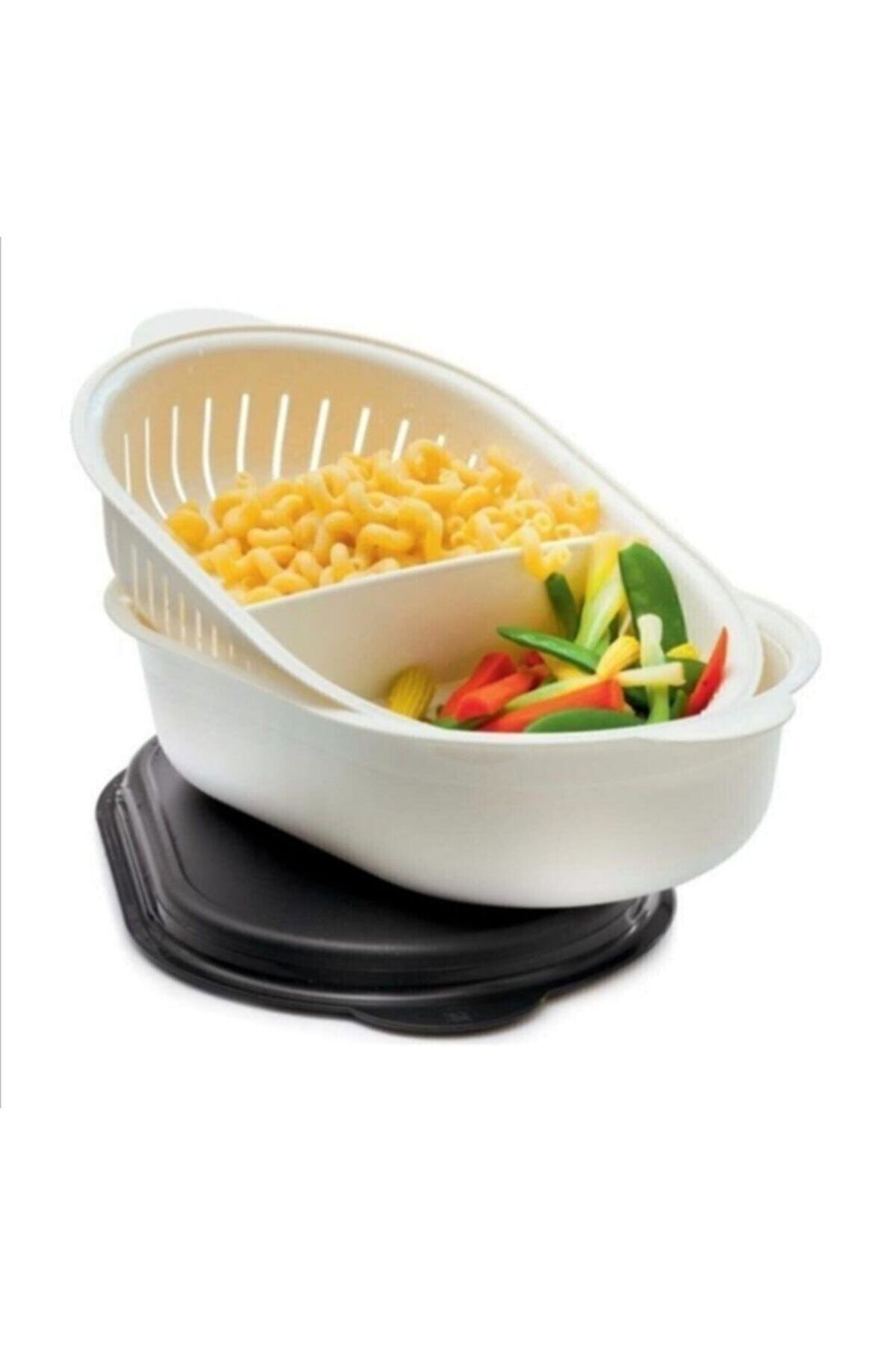 Tupperware Beyaz Oval Servis Oval