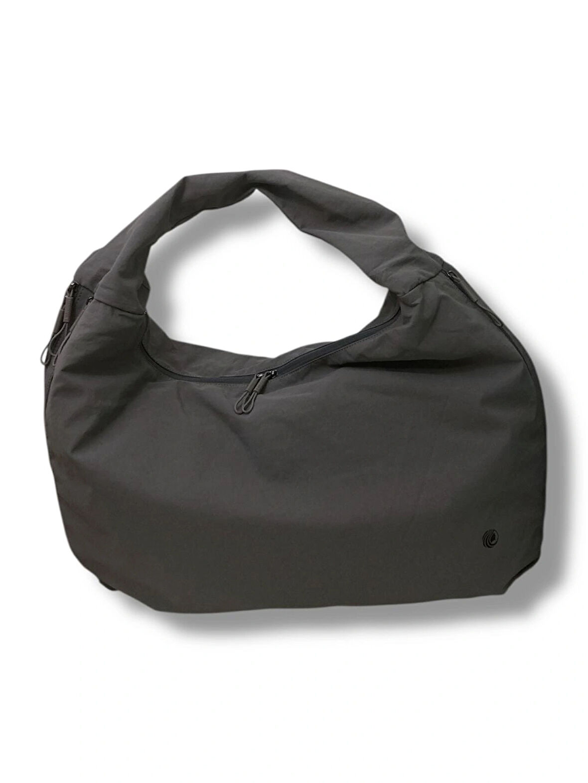 Oversize Hobo Gri Omuz Çantası