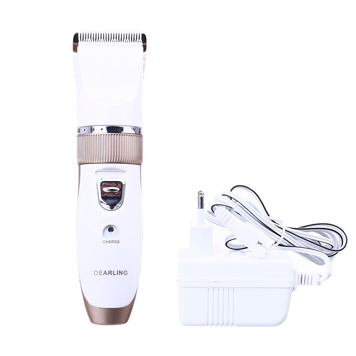 Dearling RF-8088 4 Başlıklı Kablolu+Kablosuz Islak/Kuru Saç-Sakal-Vücut Çok Amaçlı Tıraş Makinesi 