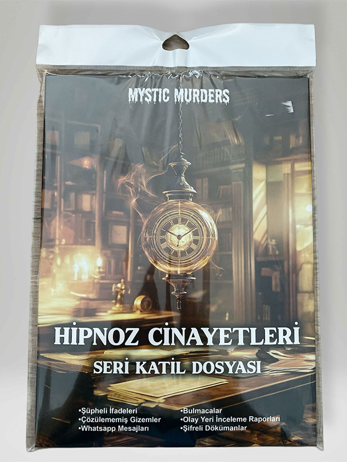 Dedektiflik ve Cinayet Çözme Oyunu HİPNOZ CİNAYETLERİ 