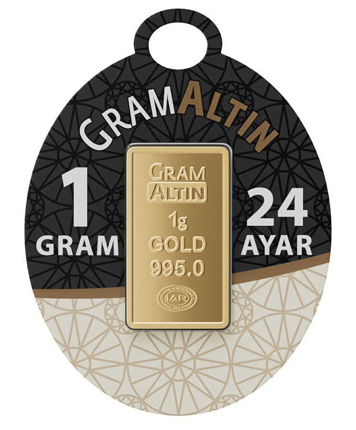 24 Ayar 1 Gram Külçe Altın